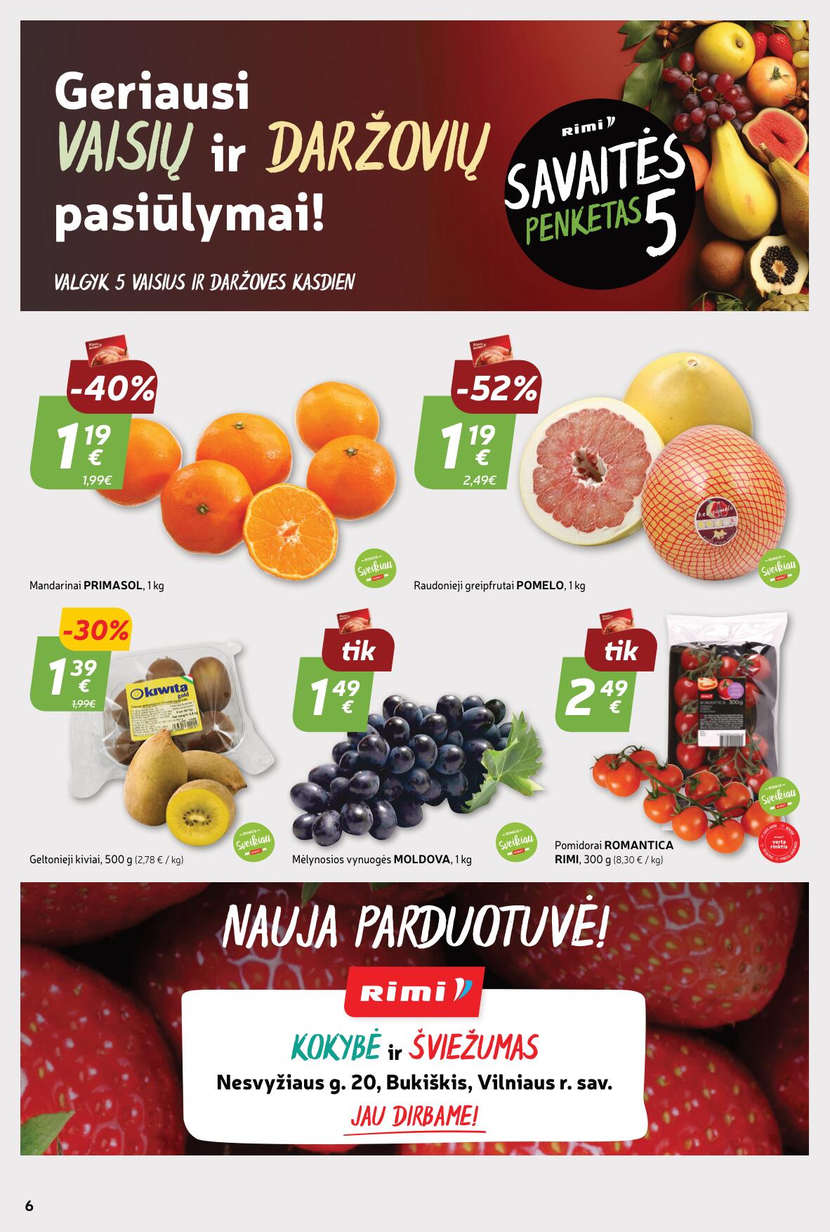 Naujausias RIMI kaininis katalogas 2023.11.14 - 2023.11.20