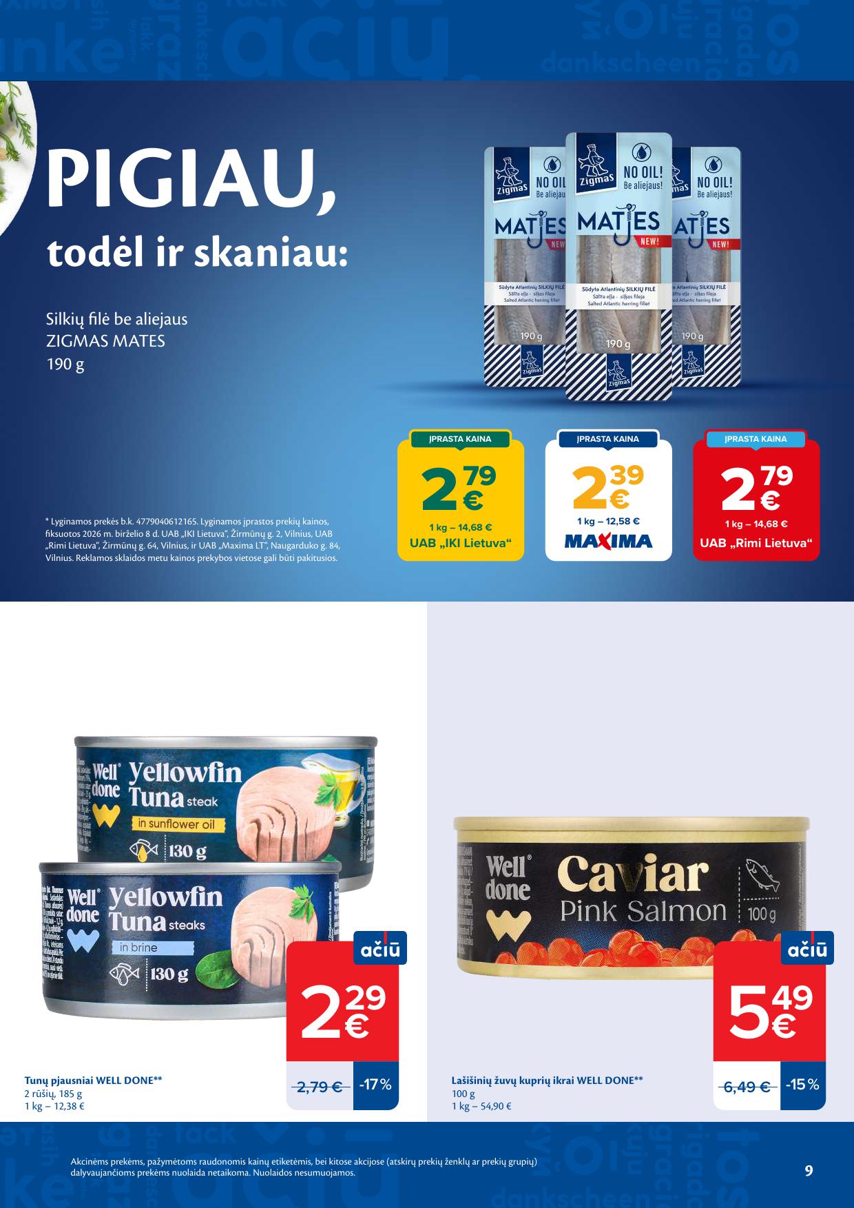 Naujausias MAXIMA kaininis katalogas 2026.06.16 - 2026.06.22