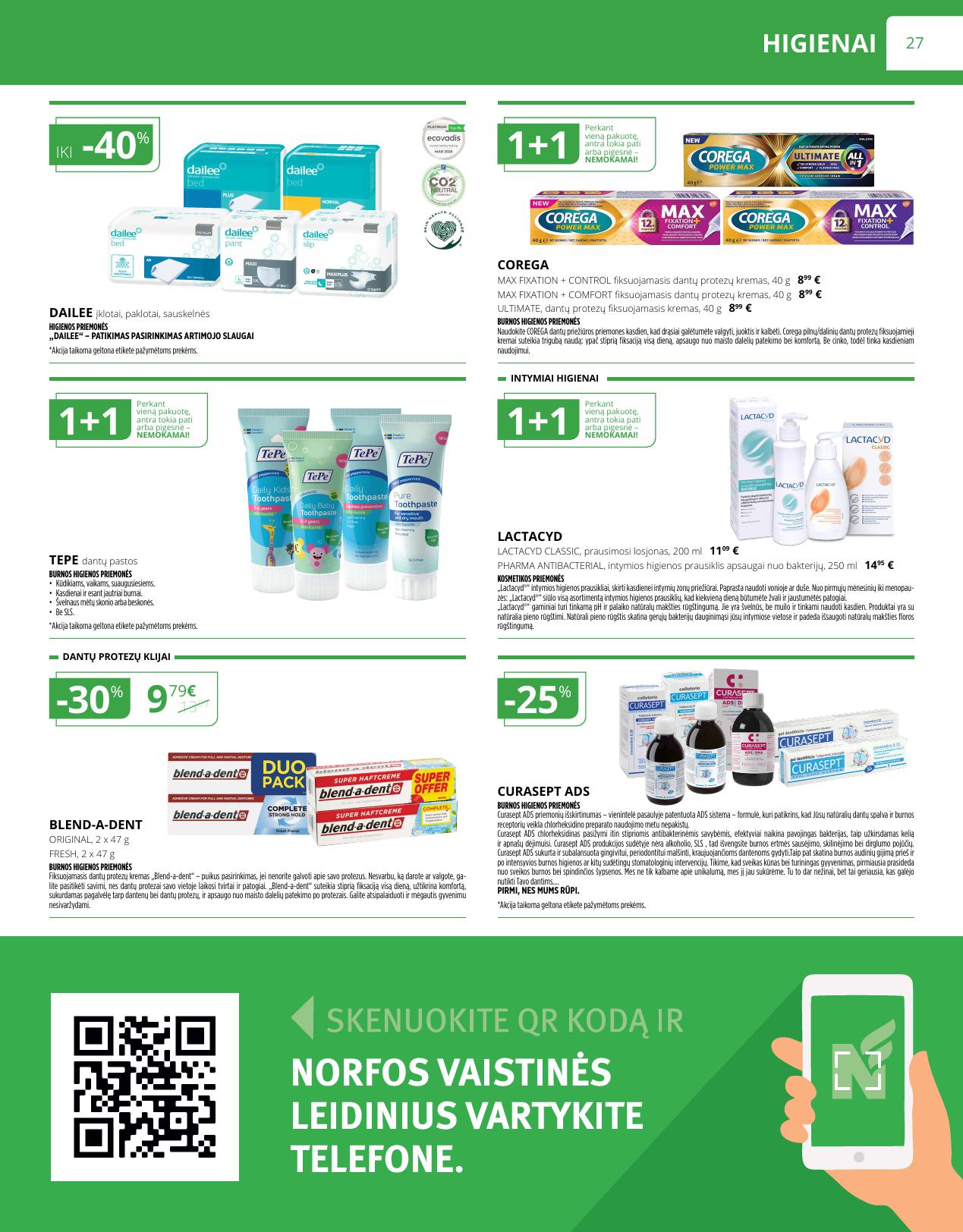 Naujas NORFOS vaistinės leidinys nuo 2025.07.01 - 2025.07.31