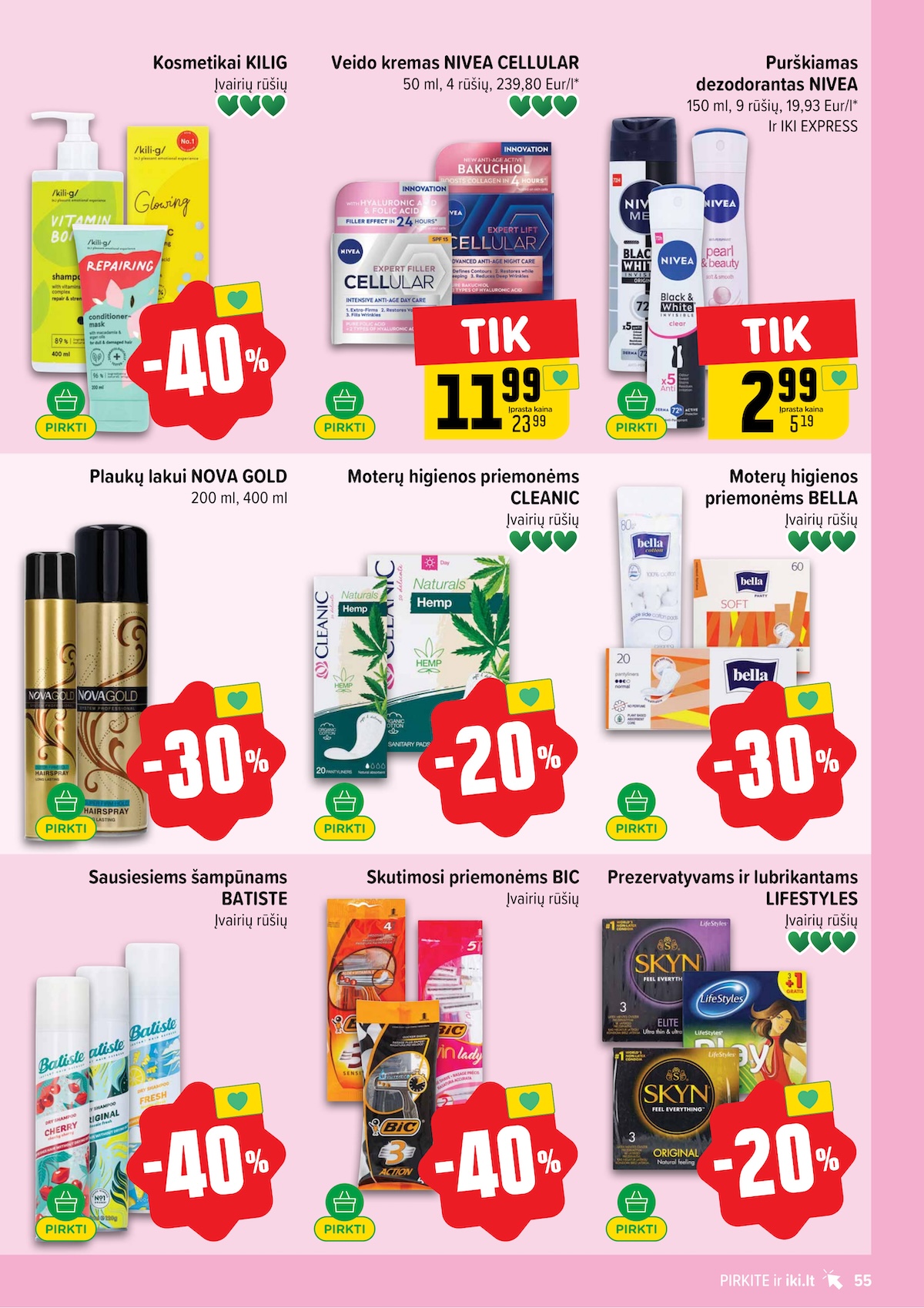 IKI SAVAITĖLĖ akcijų ir nuolaidų leidinys Nr.17 2026.04.20 - 2026.04.26