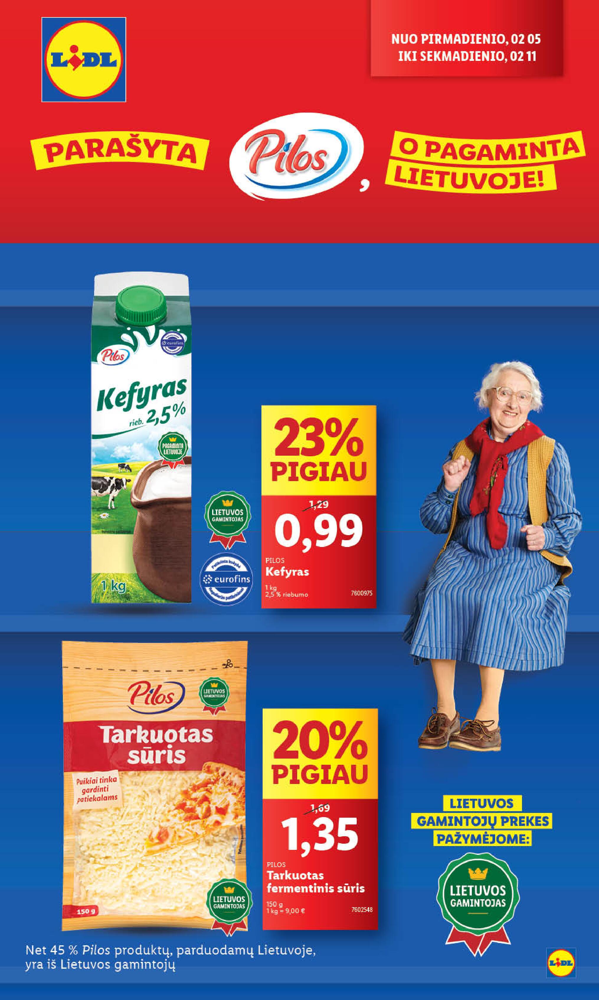 Naujausias LIDL kaininis katalogas 2024.02.05 - 2024.02.11