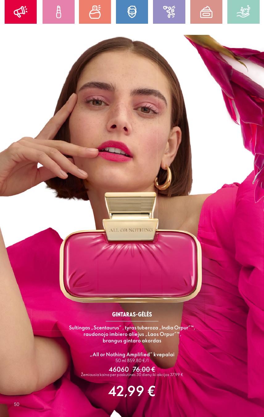 ORIFLAME katalogas galioja 2025.08.03 - 2025.08.23