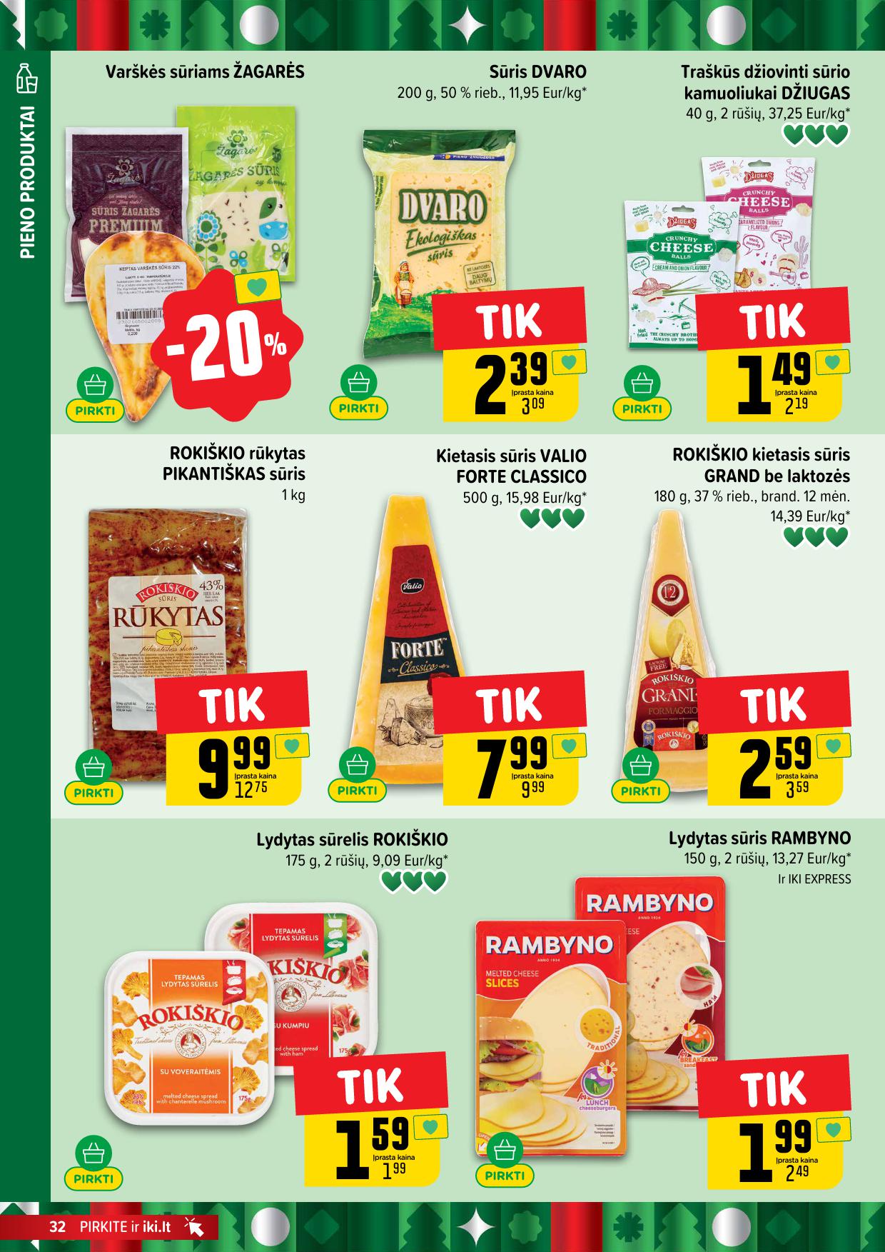 Naujausias IKI kaininis katalogas 2025.12.08 - 2025.12.14