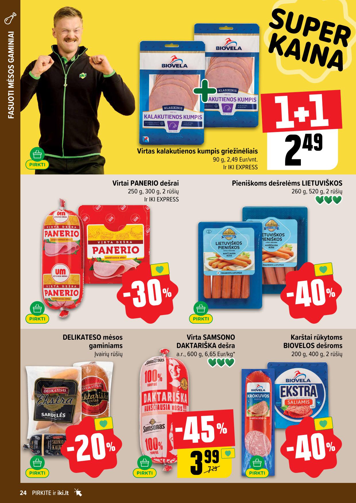 IKI SAVAITĖLĖ akcijų ir nuolaidų leidinys Nr.27 2025.06.30 - 2025.07.06