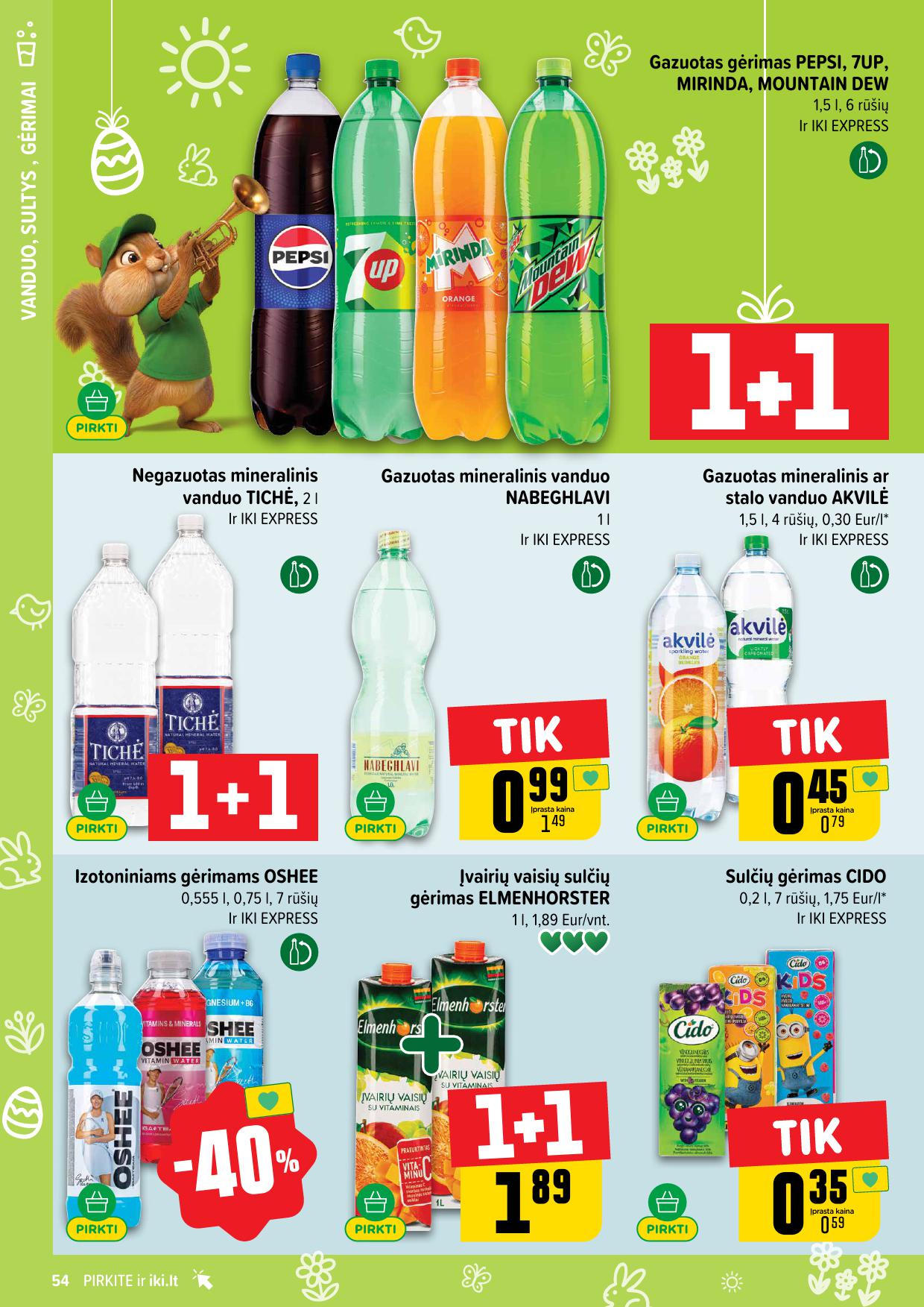 Naujausias IKI kaininis katalogas 2026.03.23 - 2026.03.29