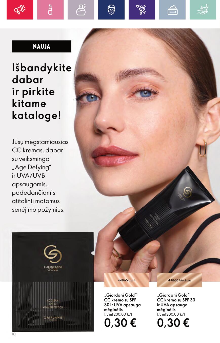 ORIFLAME katalogas galioja 2023.09.13 - 2023.10.03