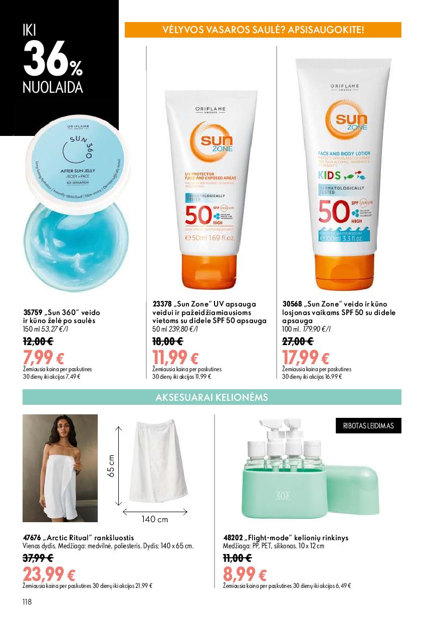 Naujas ORIFLAME  katalogas galioja 2026.08.26 - 2026.09.15
