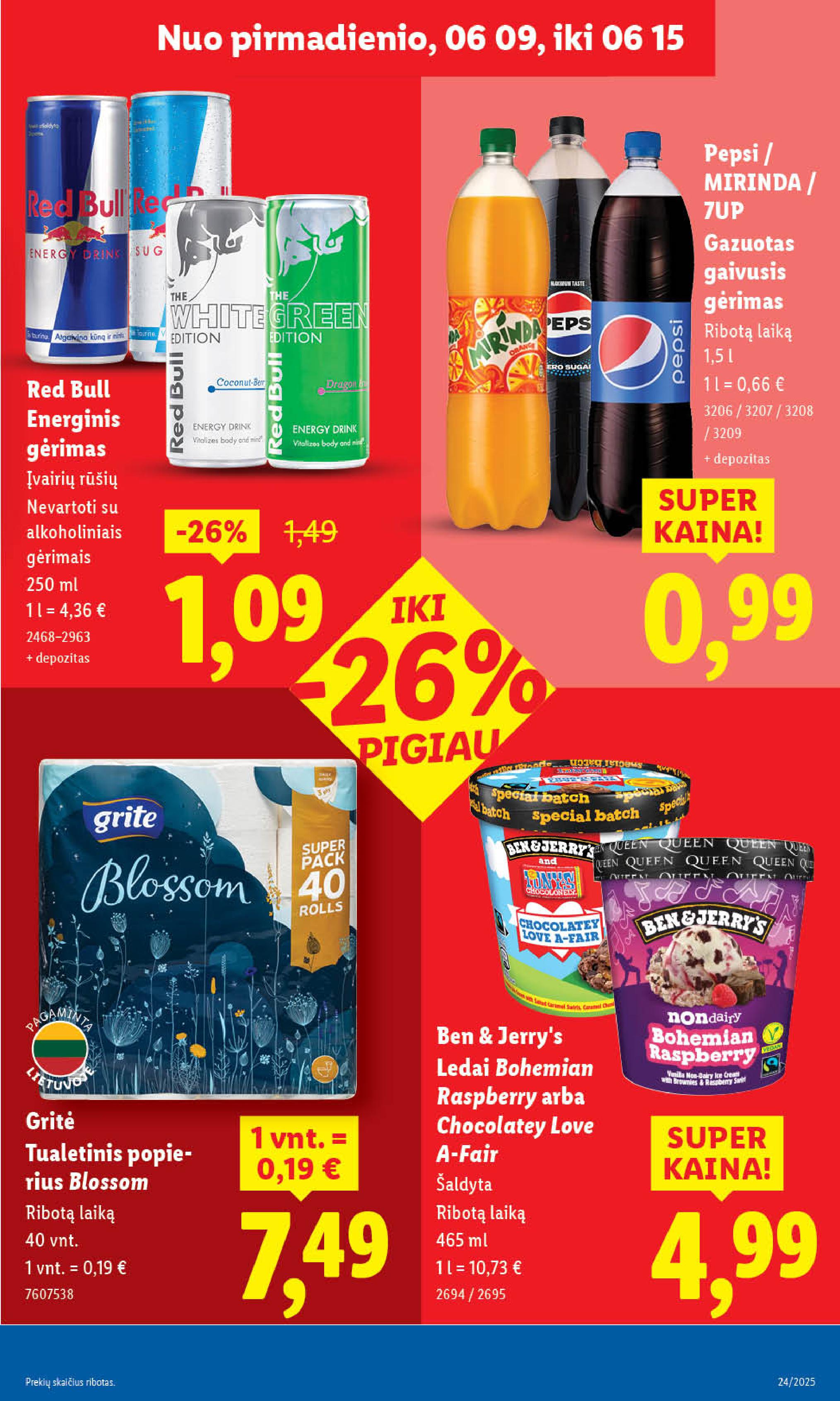 Naujausias LIDL kaininis katalogas 2025.06.09 - 2025.06.15