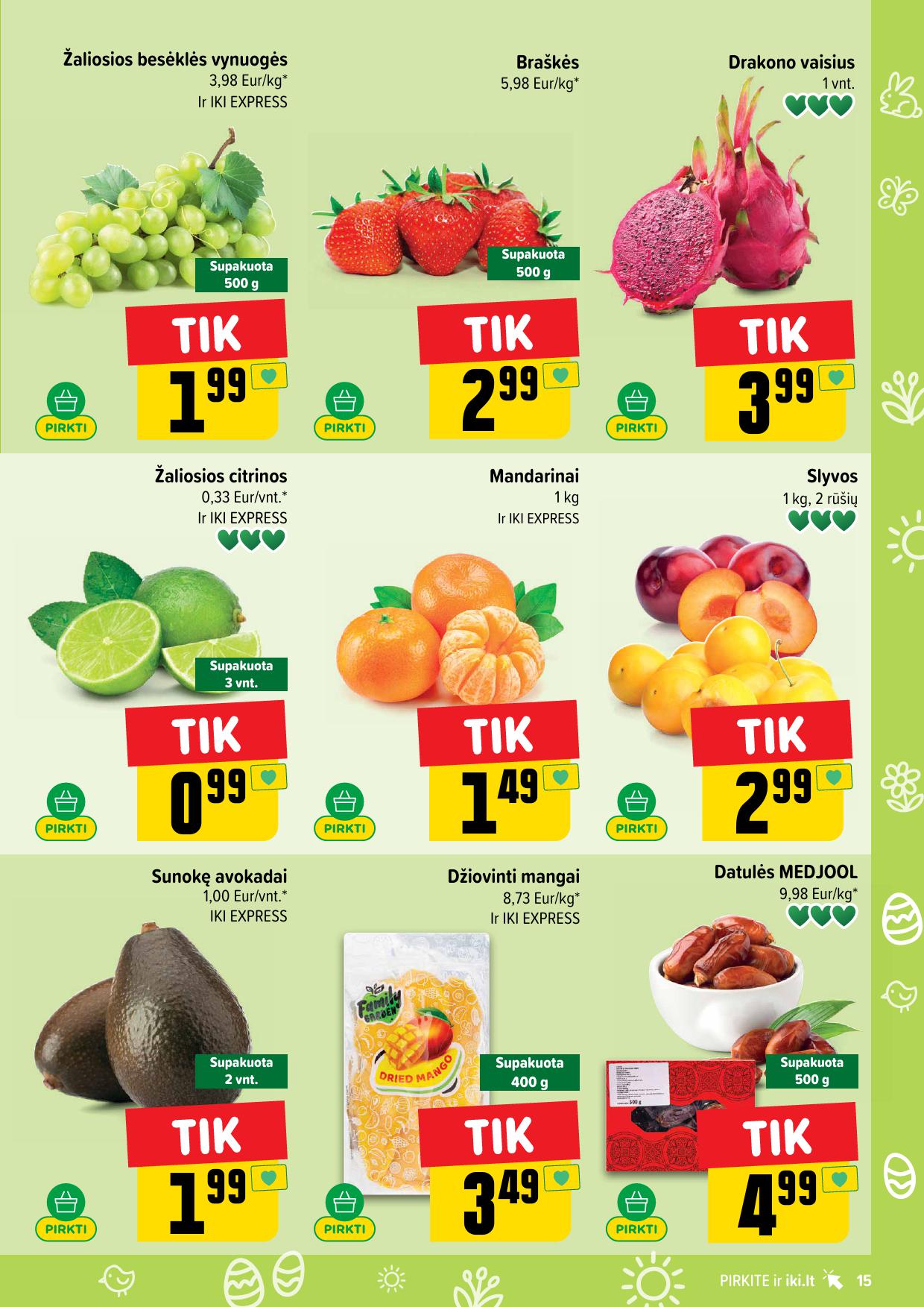 Naujausias IKI kaininis katalogas 2026.03.30 - 2026.04.04