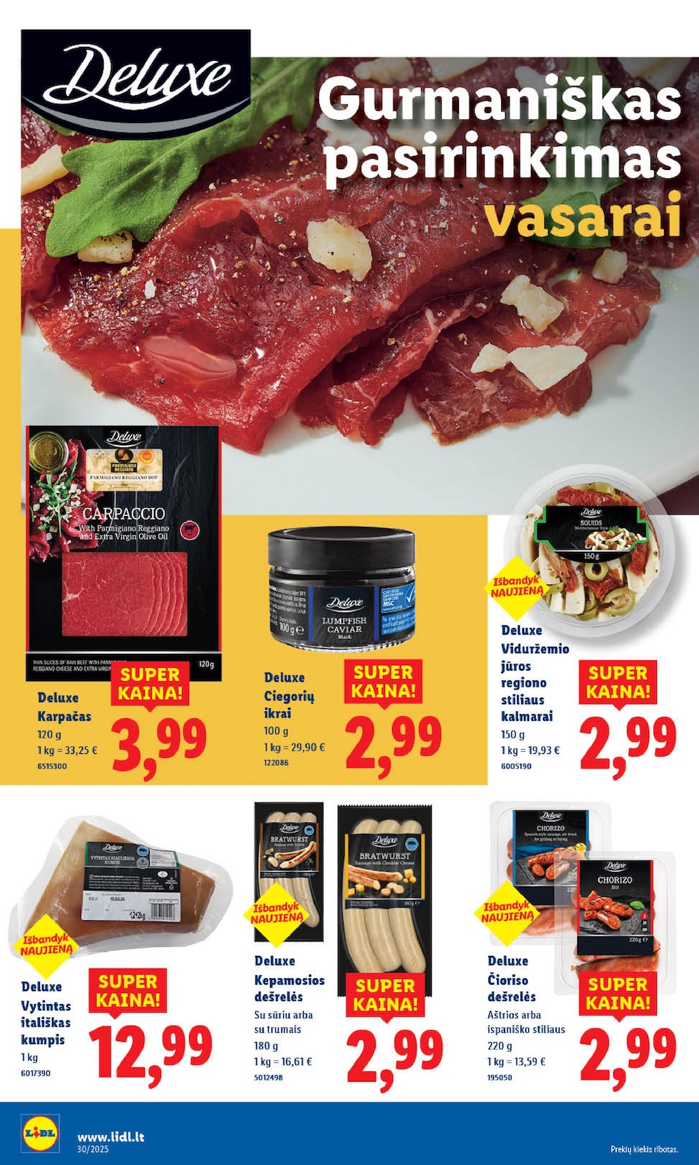 Naujausias LIDL kaininis katalogas 2025.07.21 - 2025.07.27