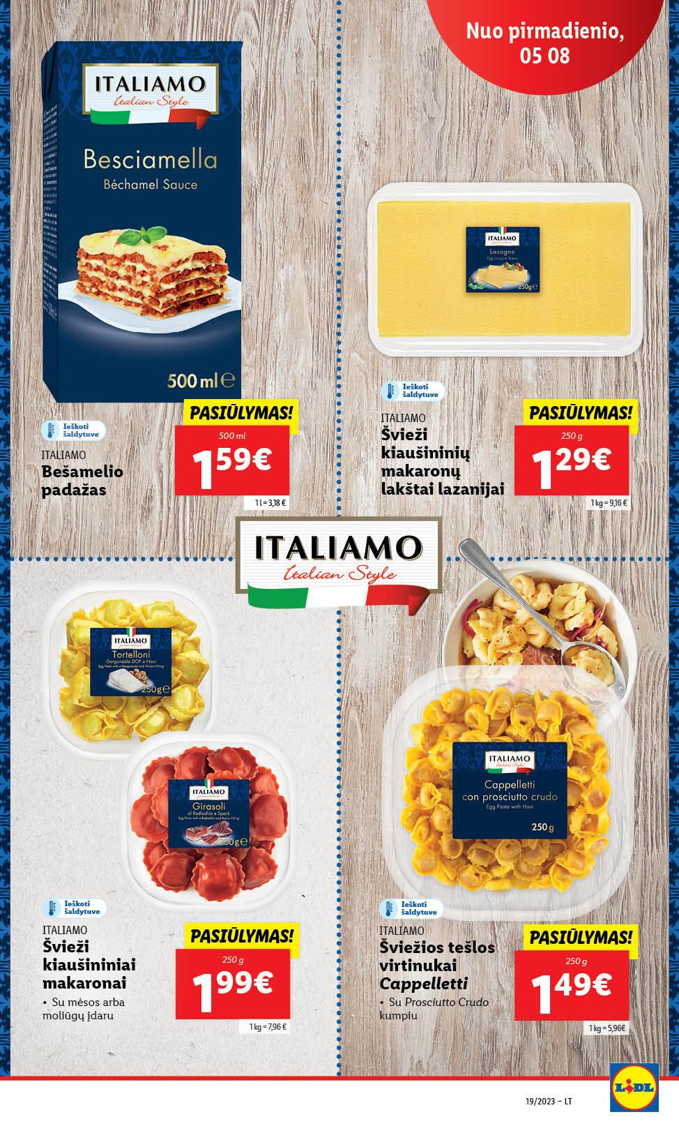 Naujausias LIDL kaininis katalogas 2023.05.08 - 2023.05.14