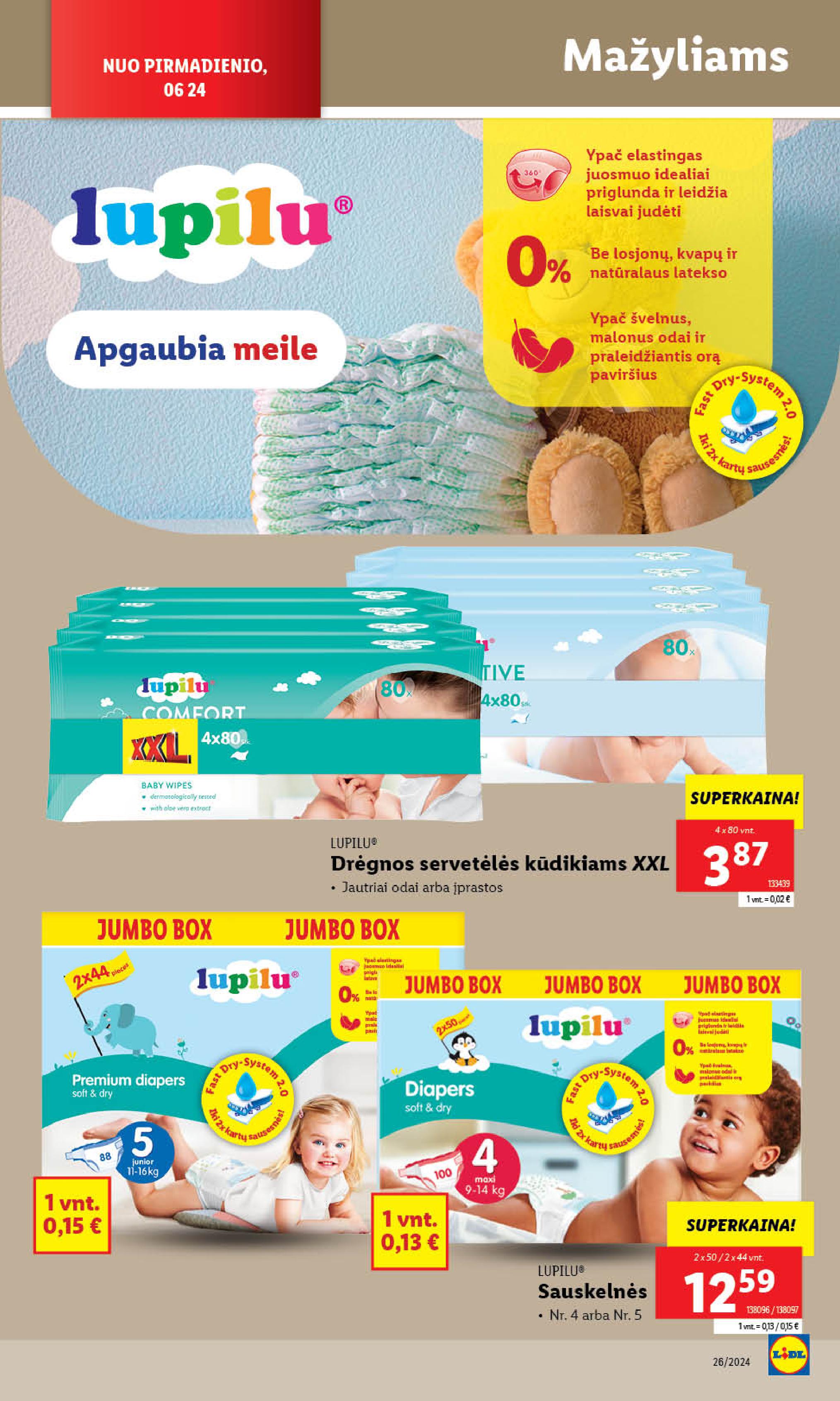 Naujausias LIDL kaininis katalogas 2024.06.24 - 2024.06.30
