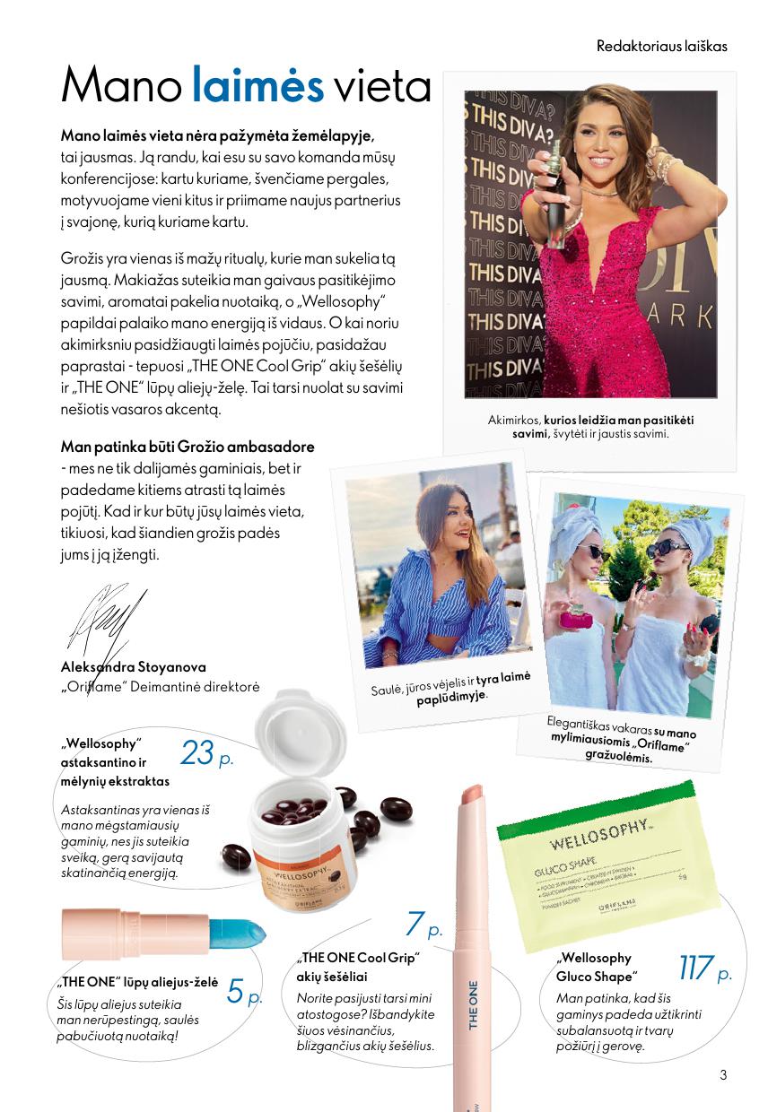 Naujas ORIFLAME katalogas galioja 2026.06.03 - 2026.06.23