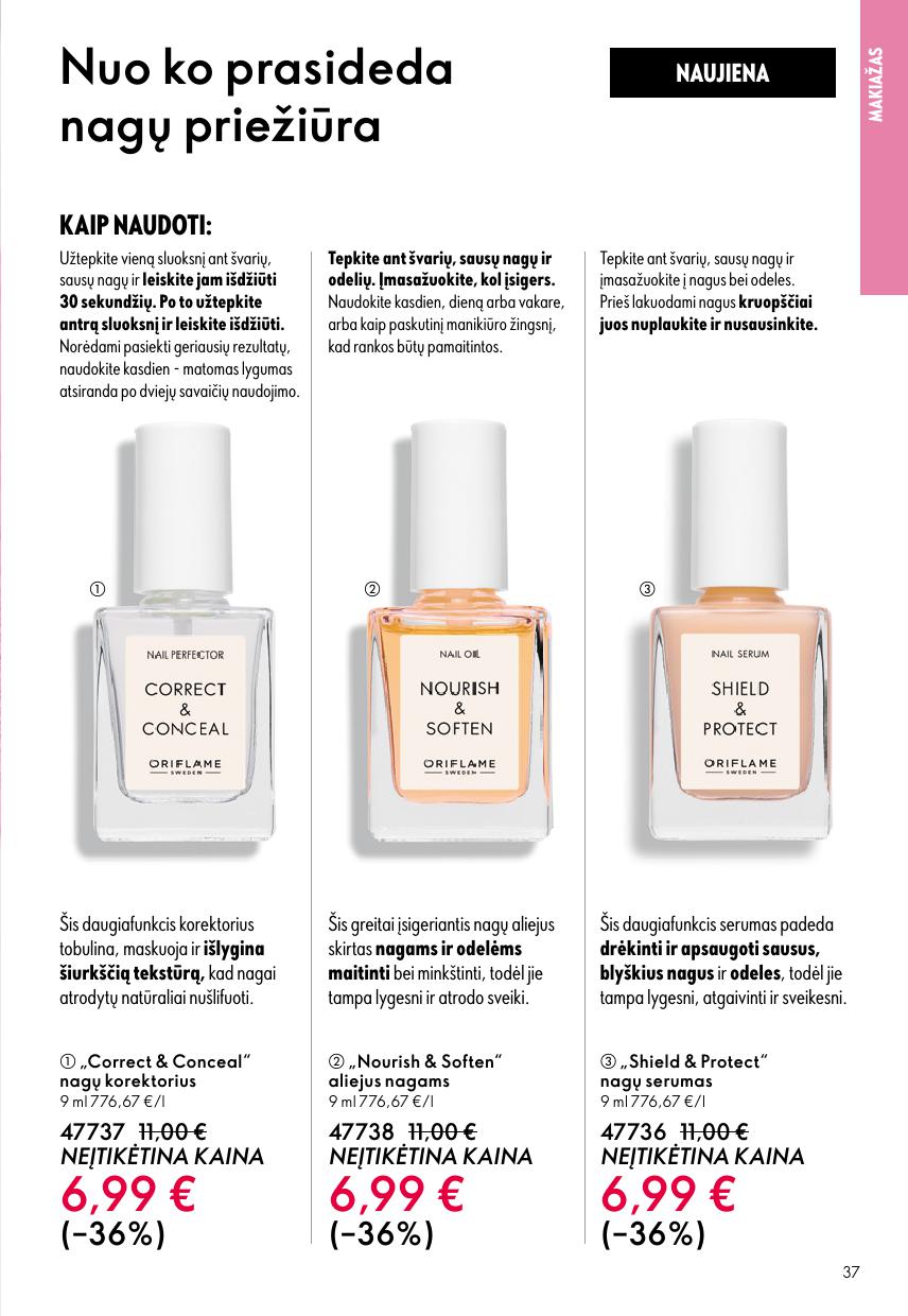 Naujas ORIFLAME katalogas galioja 2026.04.22 - 2026.05.12