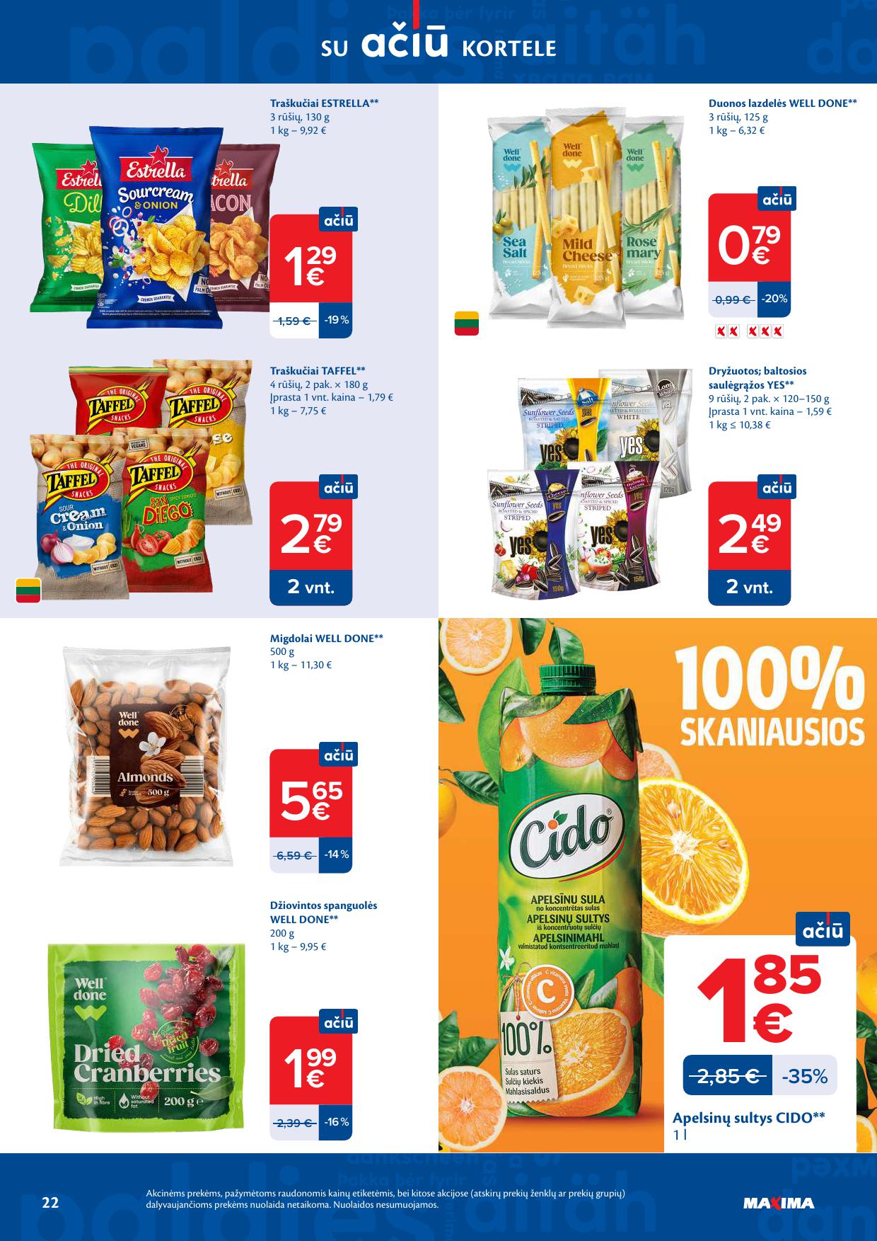 Naujausias MAXIMA kaininis katalogas 2026.04.07 - 2026.04.13