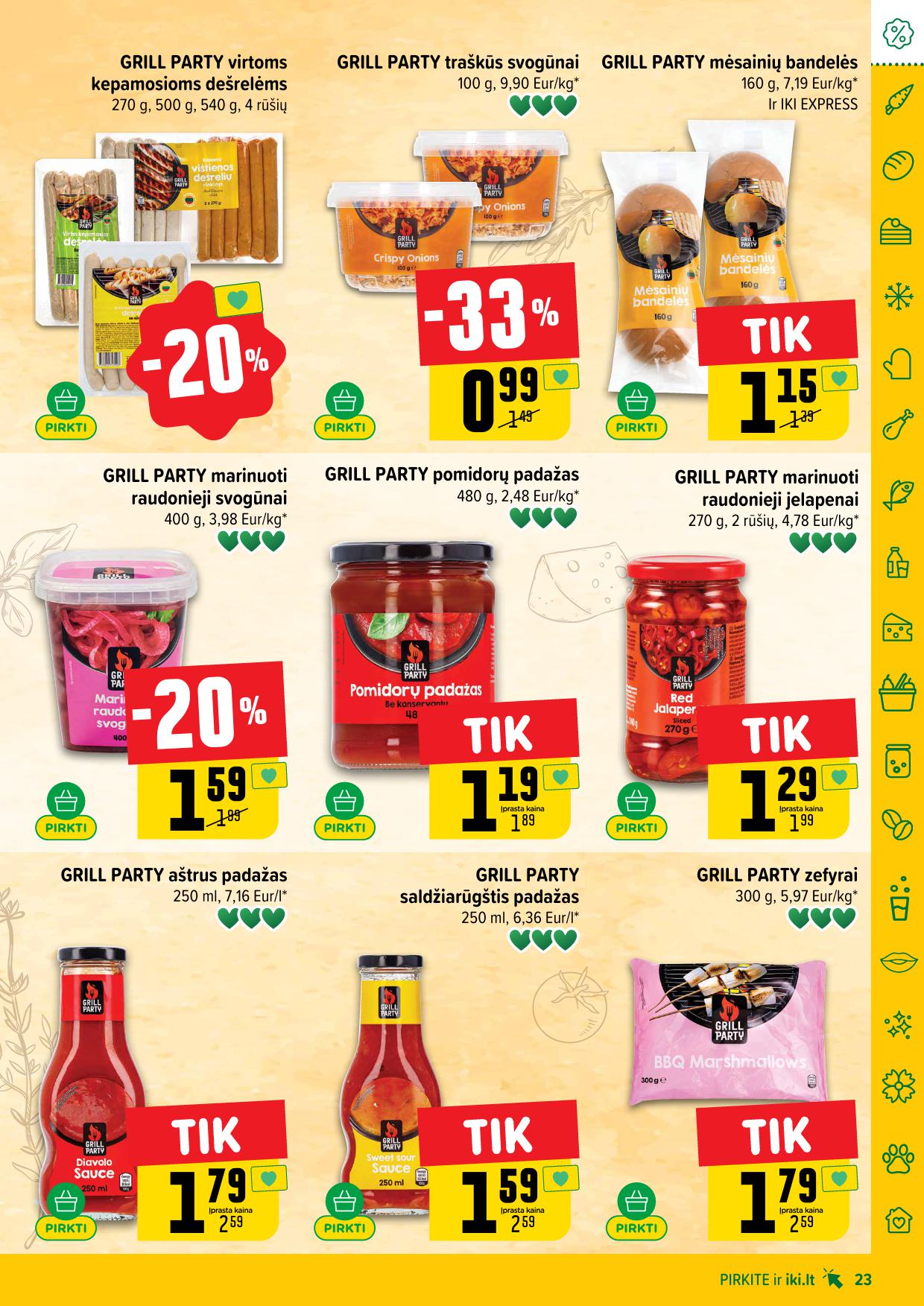 IKI SAVAITĖLĖ akcijų ir nuolaidų leidinys Nr.29 2025.07.14 - 2025.07.20