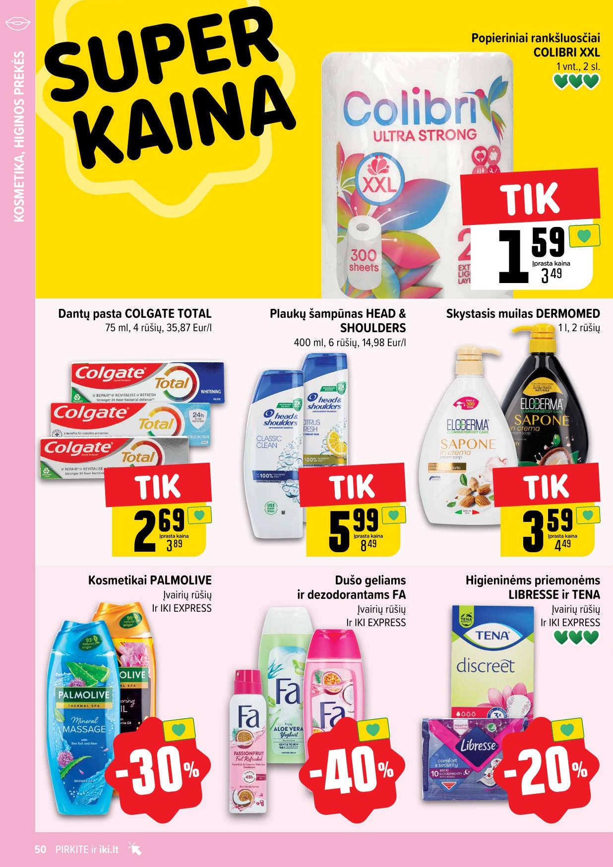 Naujausias IKI kaininis katalogas 2024.07.01 - 2024.07.07