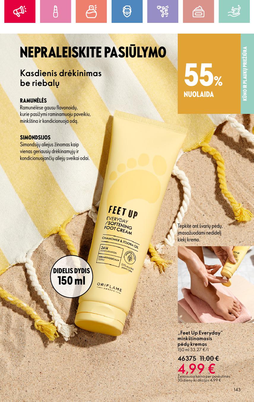 ORIFLAME katalogas galioja 2025.08.03 - 2025.08.23