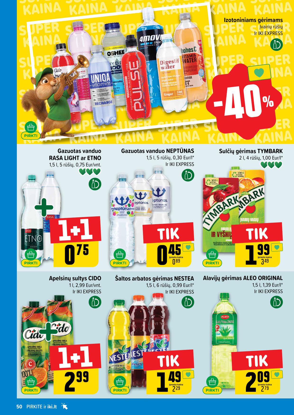 Naujausias IKI kaininis katalogas 2026.04.06 - 2026.04.12