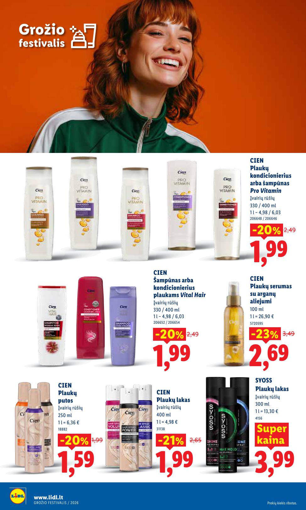 Naujausias LIDL kaininis katalogas 2026.05.11 - 2026.05.17