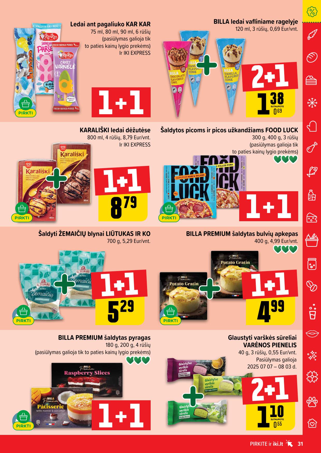 IKI SAVAITĖLĖ akcijų ir nuolaidų leidinys Nr.28 2025.07.07 - 2025.07.13