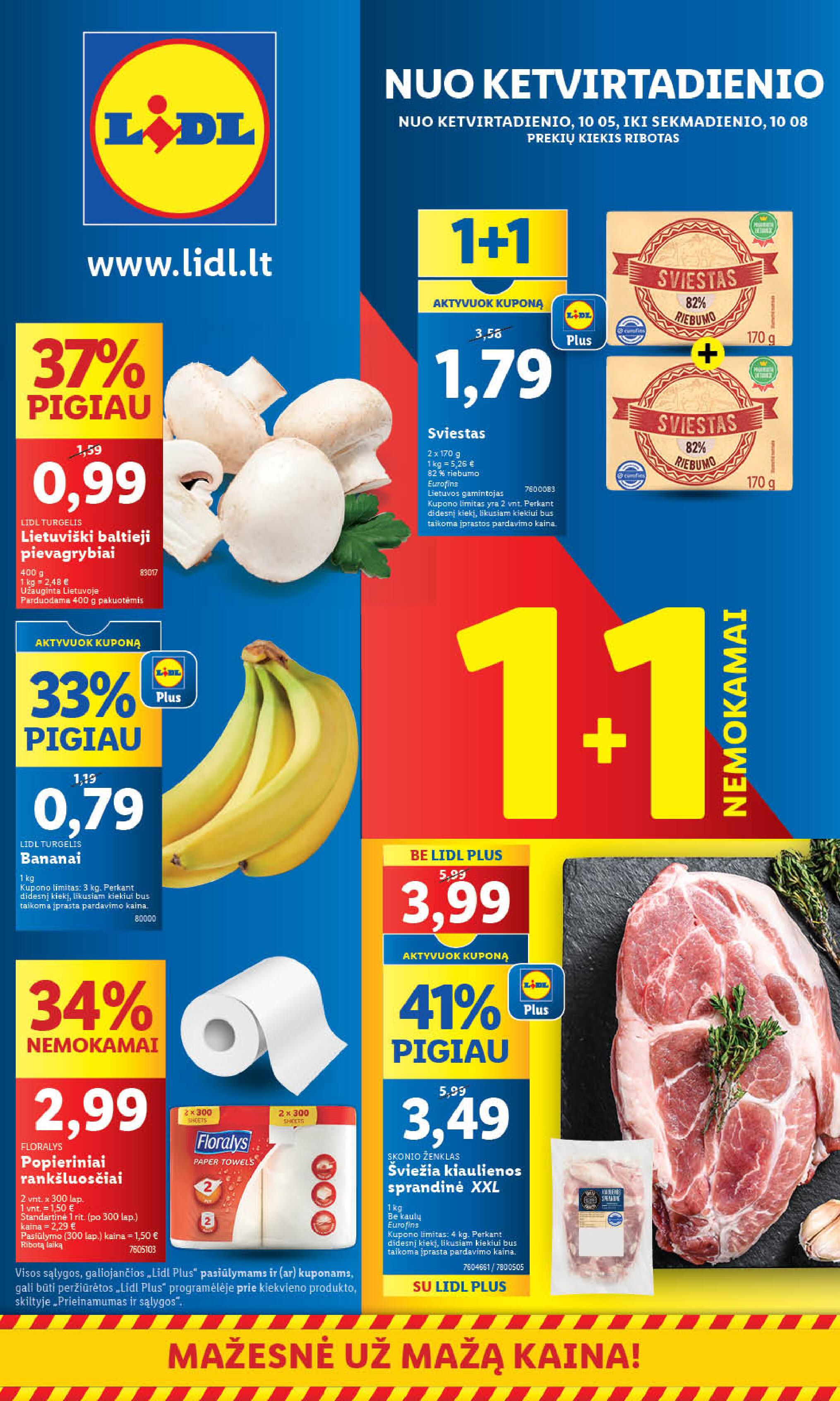 Naujausias LIDL kaininis katalogas 2023.10.02 - 2023.10.08