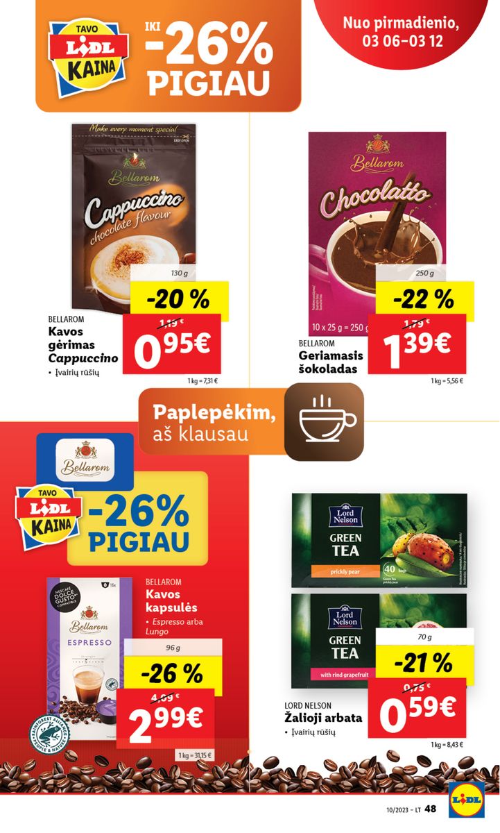 Naujausias LIDL kaininis katalogas 2023.03.06 - 2023.03.12
