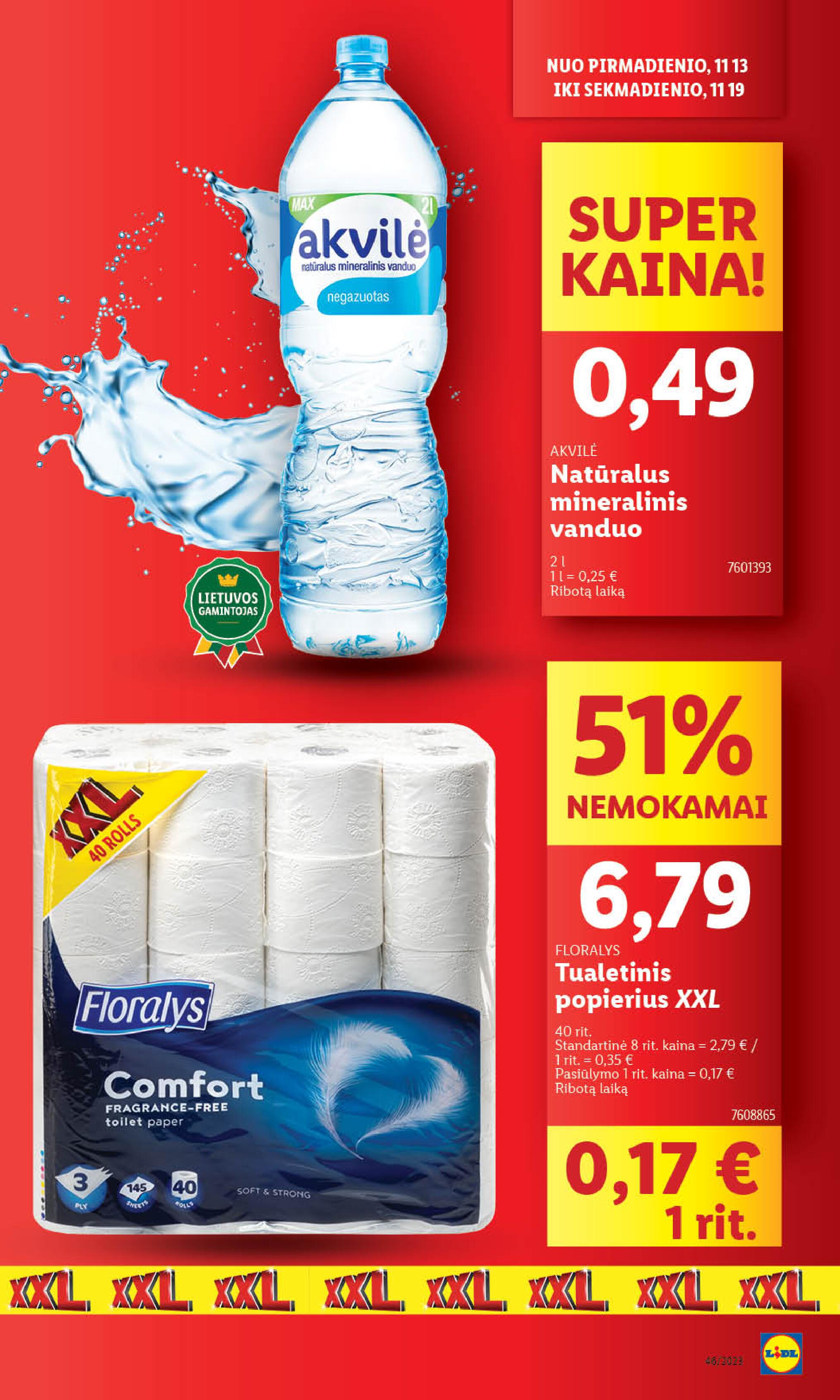 Naujausias LIDL kaininis katalogas 2023.11.13 - 2023.11.19