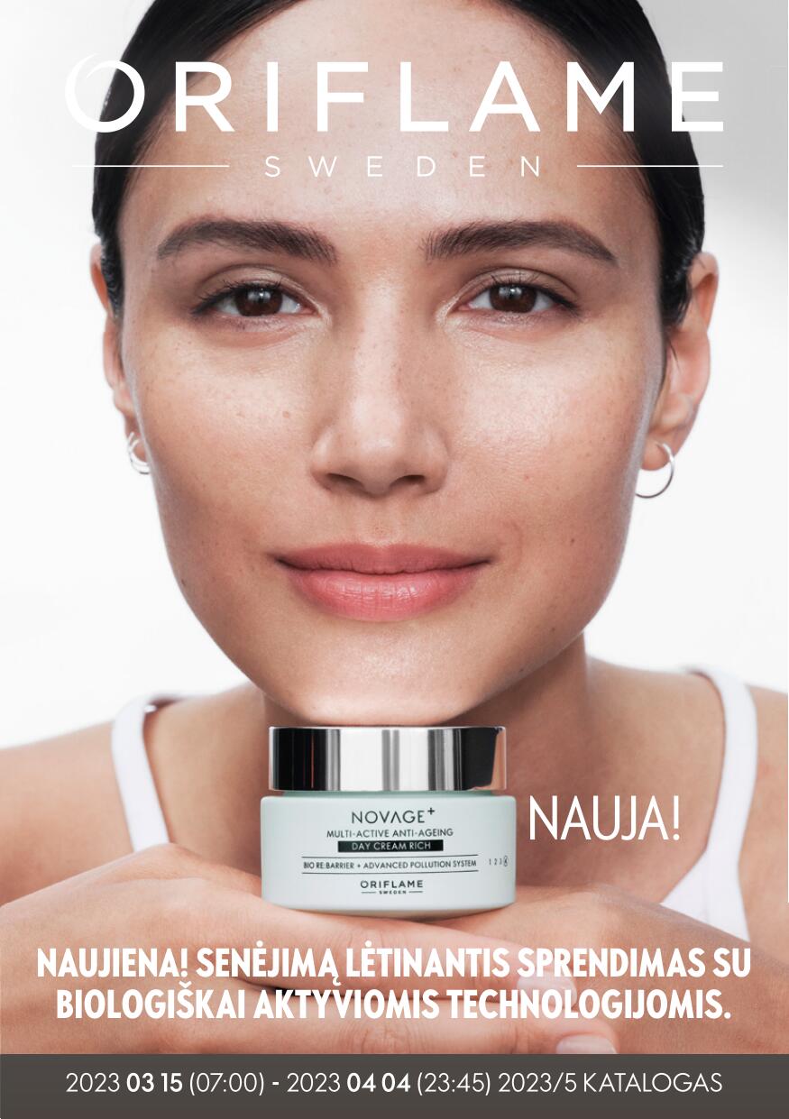 ORIFLAME katalogas galioja 2023.03.15 - 2023.04.04