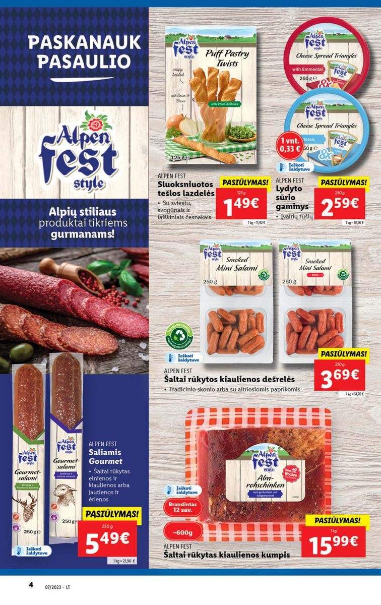 Naujausias LIDL kaininis katalogas 2023.02.13 - 2023.02.19 