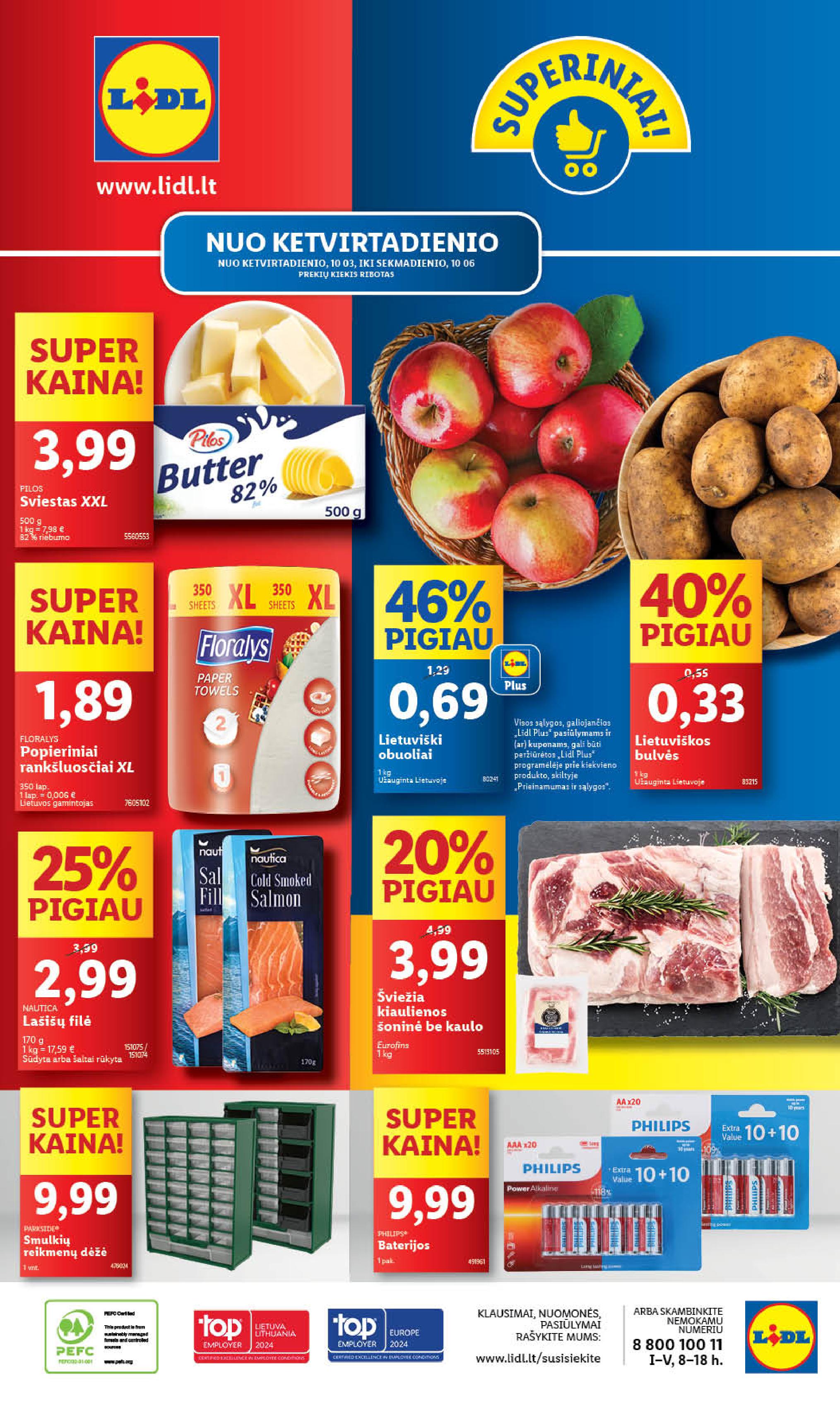 Naujausias LIDL kaininis katalogas 2024.09.30 - 2024.10.06