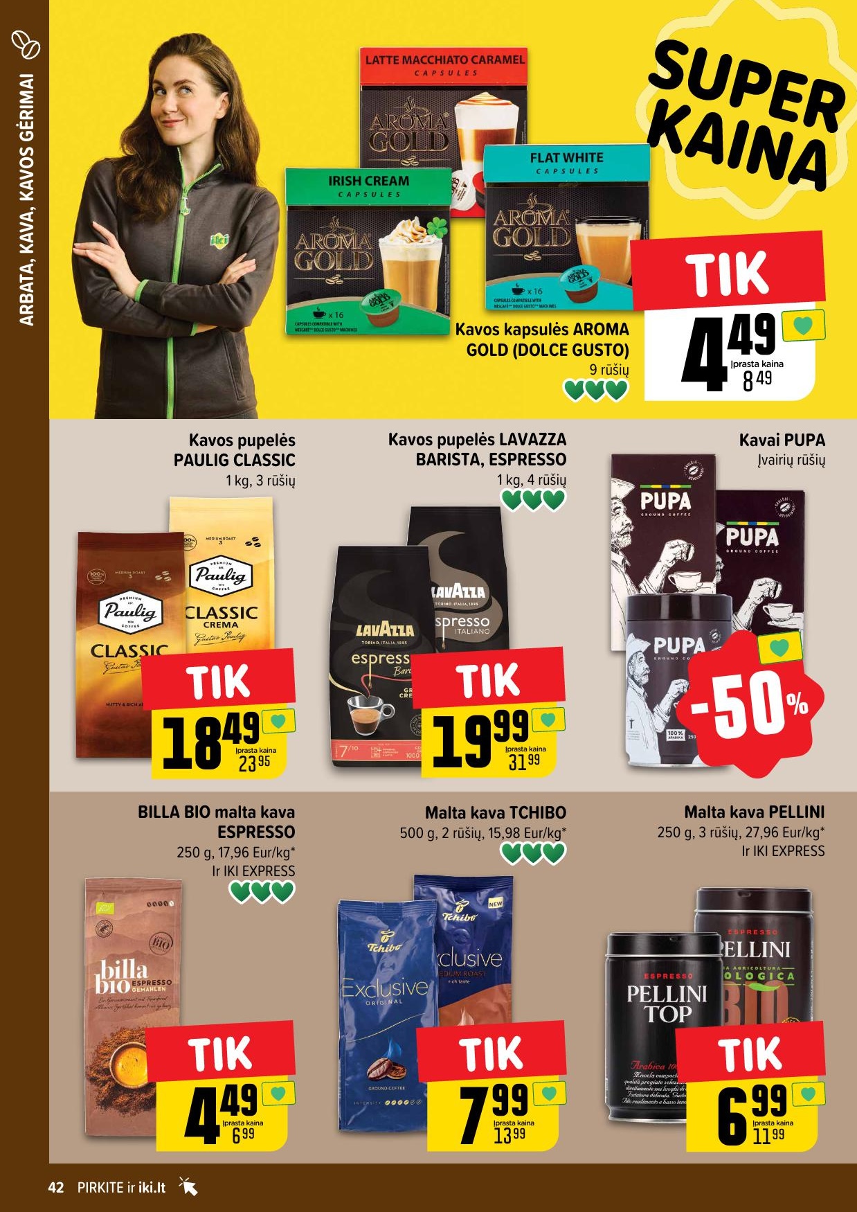IKI SAVAITĖLĖ akcijų ir nuolaidų leidinys Nr.34 2025.08.18 - 2025.08.24
