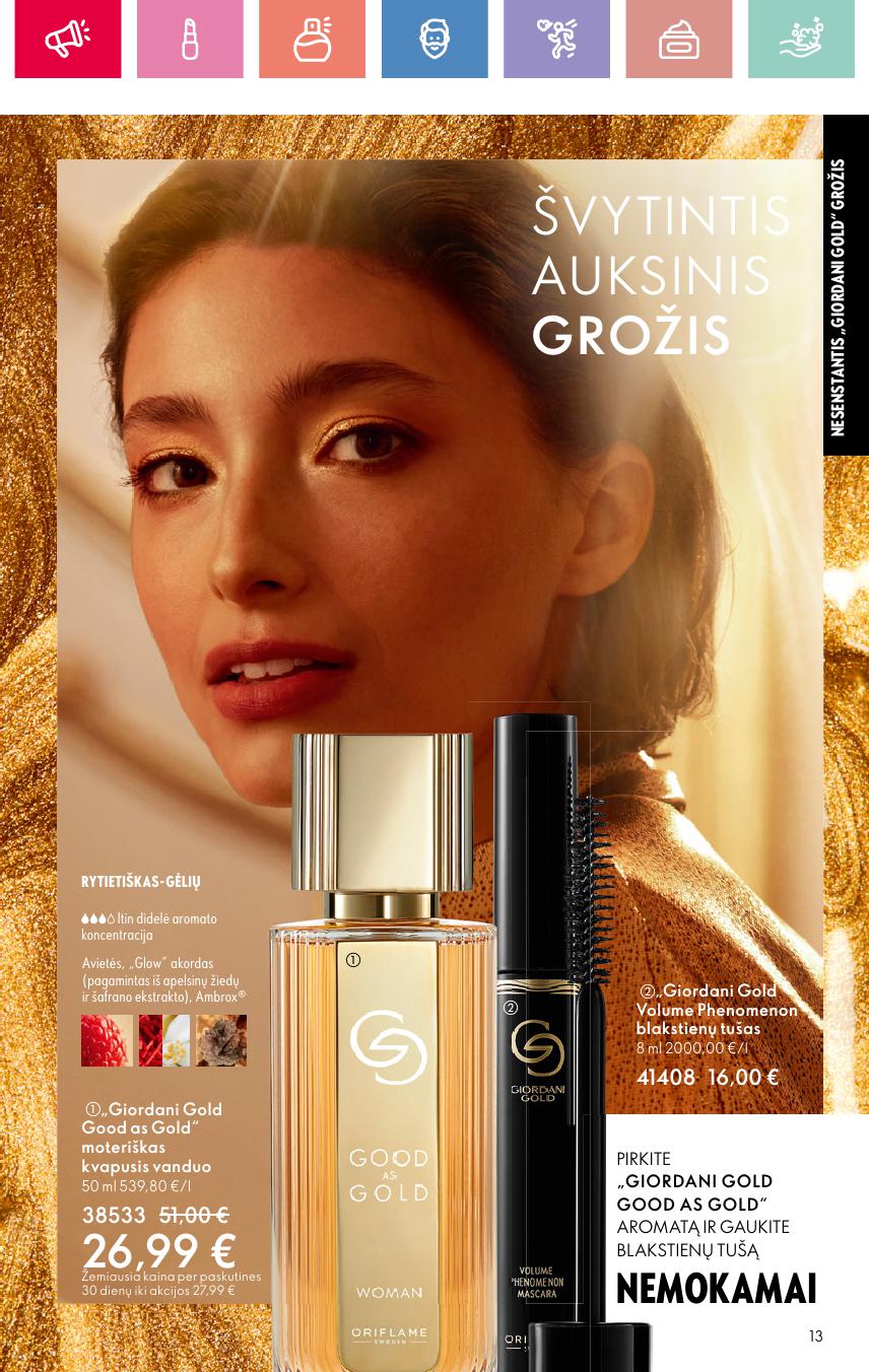 Naujas ORIFLAME katalogas galioja 2025.04.30 - 2025.05.10
