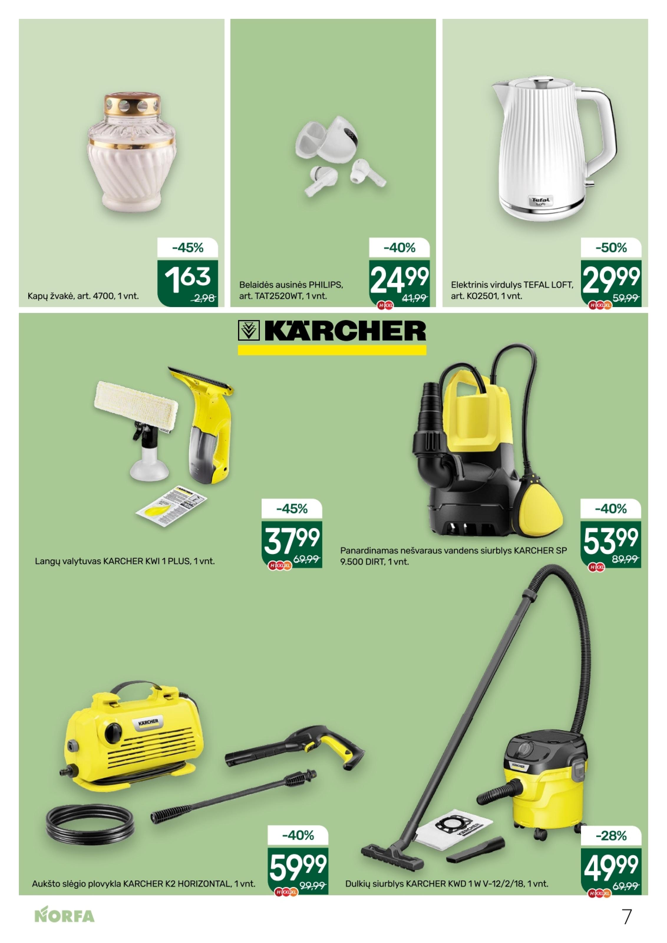 NORFA akcijų ir nuolaidų leidinys Nr.8 2026.04.16 - 2026.04.29