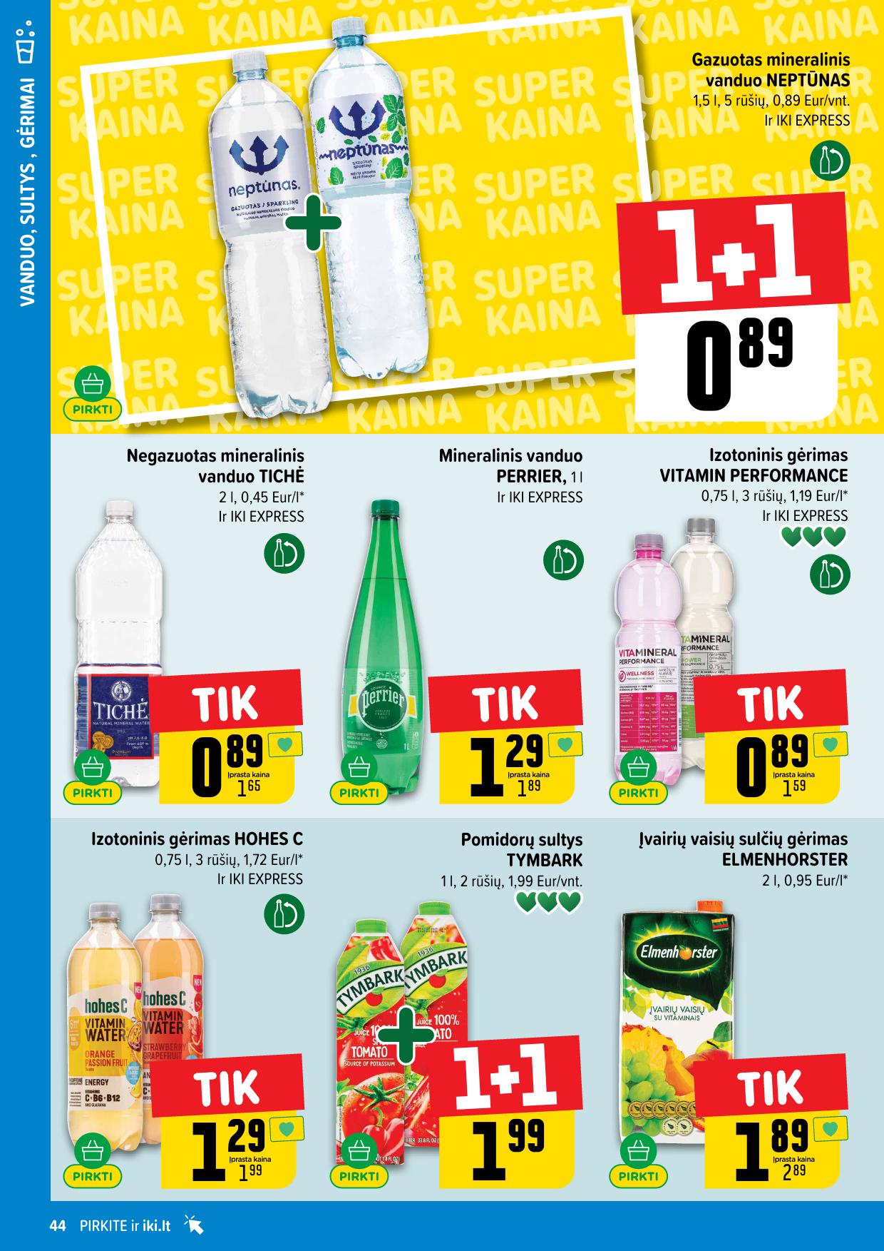 Naujausias IKI kaininis katalogas 2026.01.26 - 2026.02.01