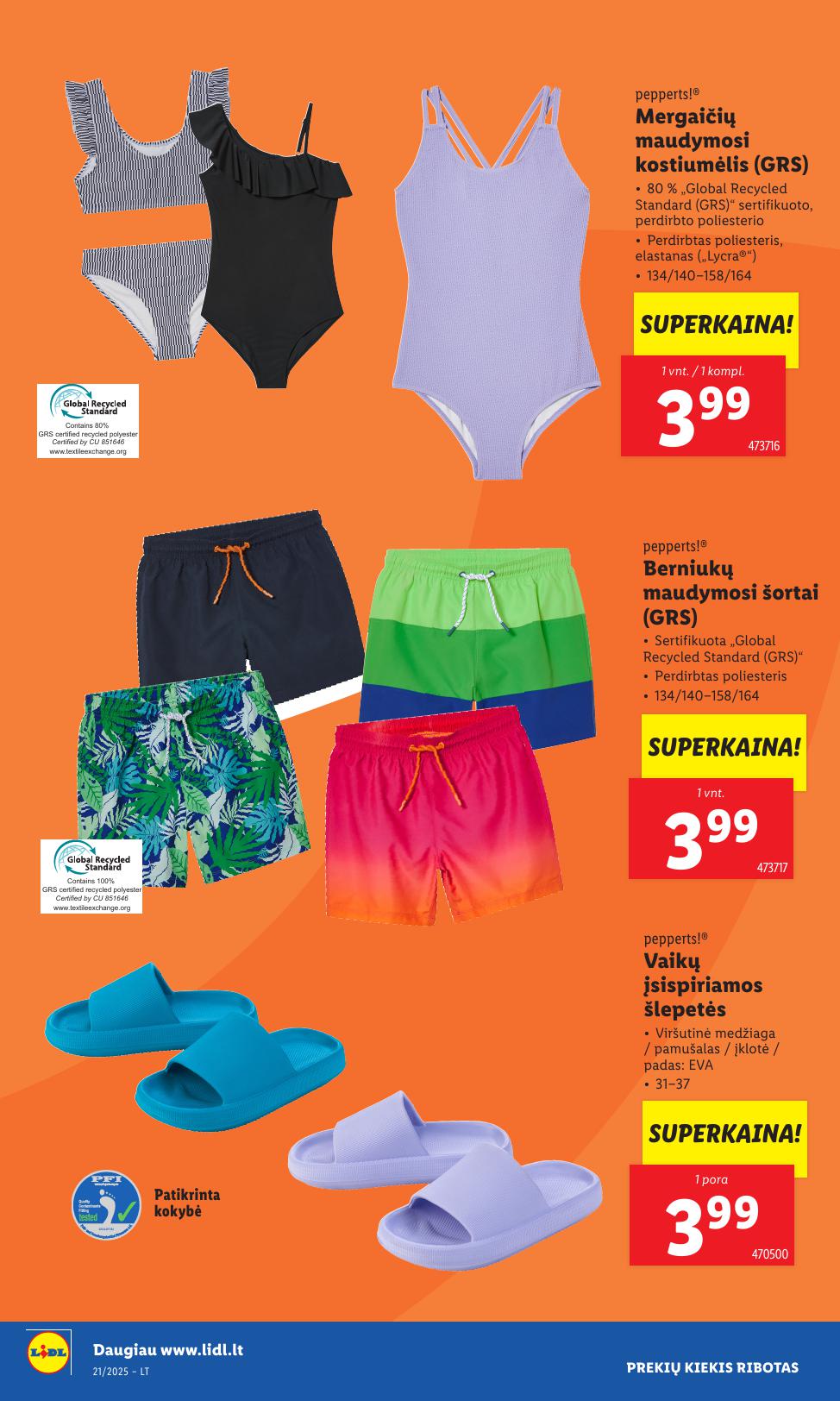 LIDL ne maisto prekių leidinys 2025.05.19 - 2025.05.25