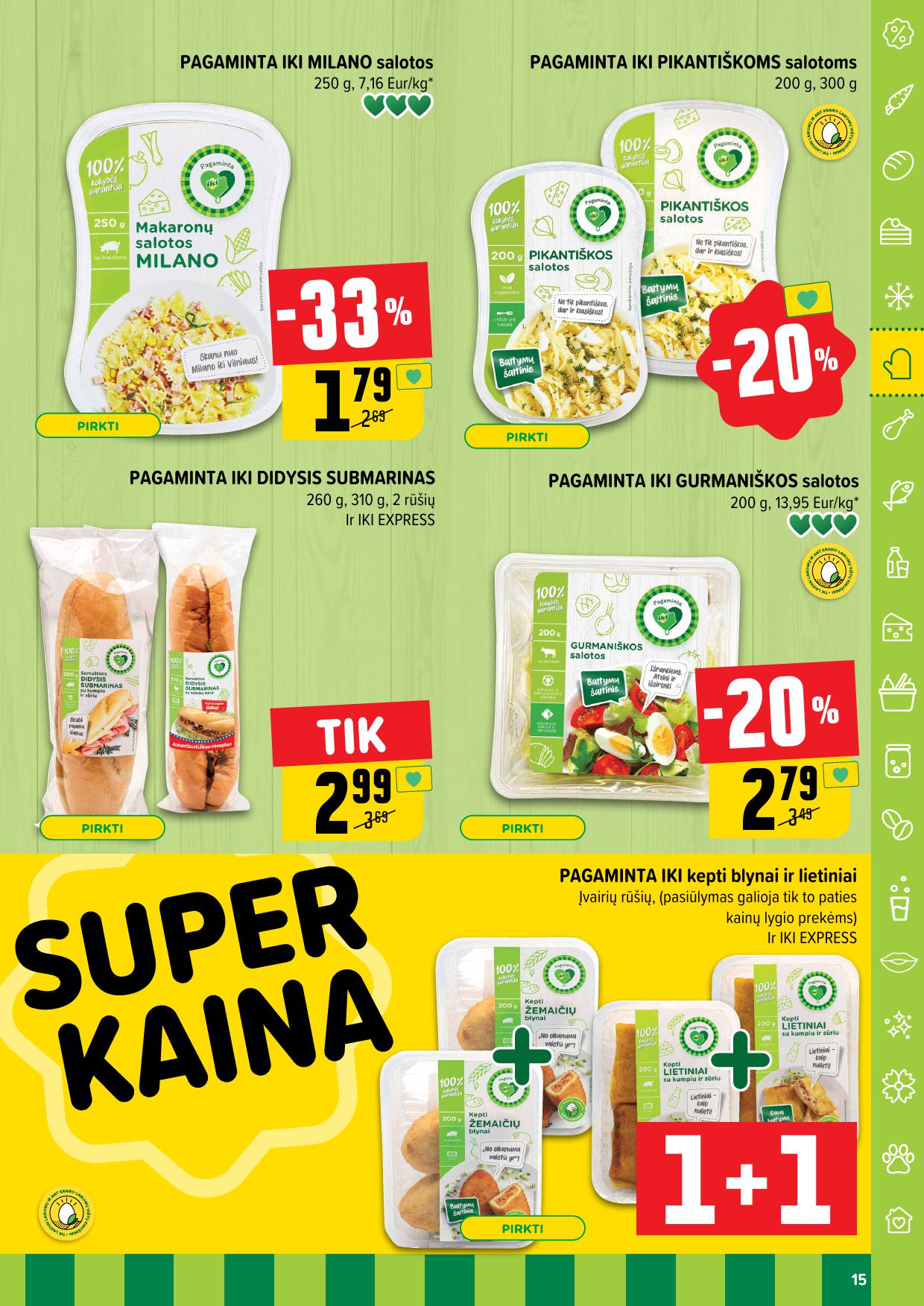 Naujausias IKI kaininis katalogas 2025.01.06 - 2025.01.12