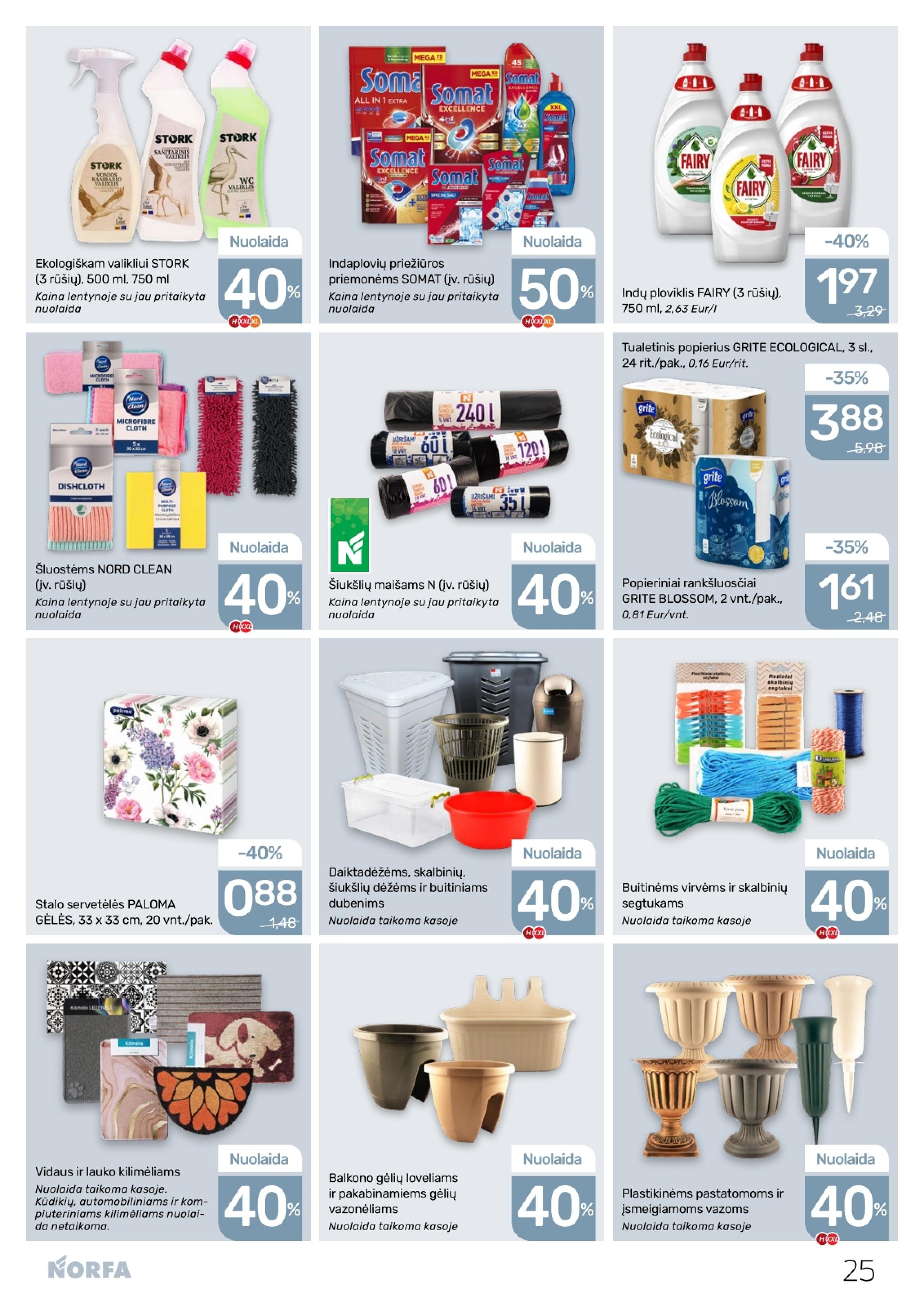 NORFA akcijų ir nuolaidų leidinys Nr.8 2026.04.16 - 2026.04.29