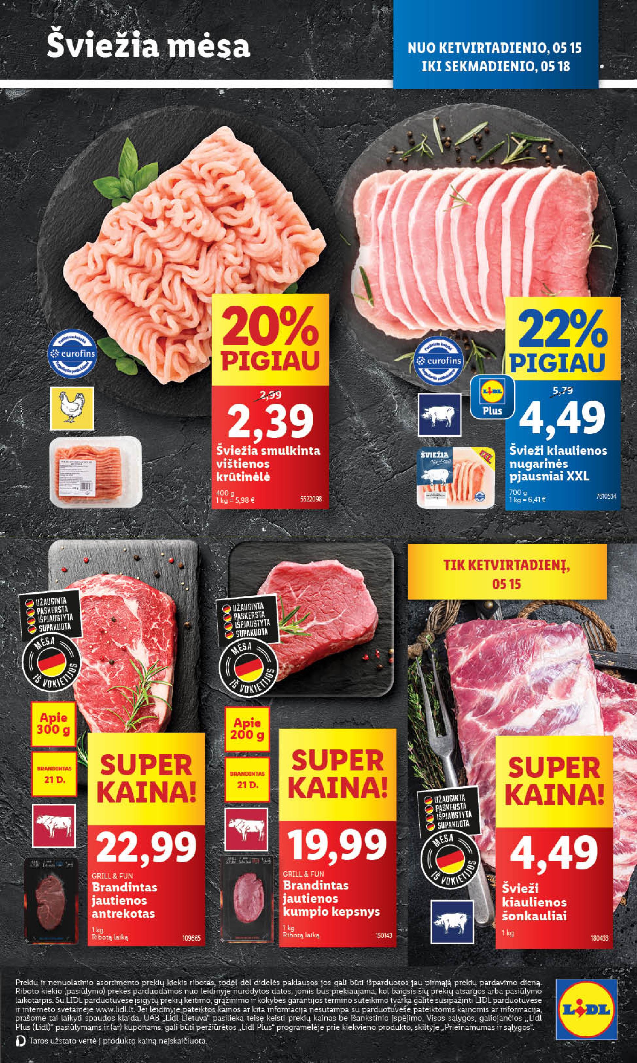 Naujausias LIDL kaininis katalogas 2025.05.12 - 2025.05.18