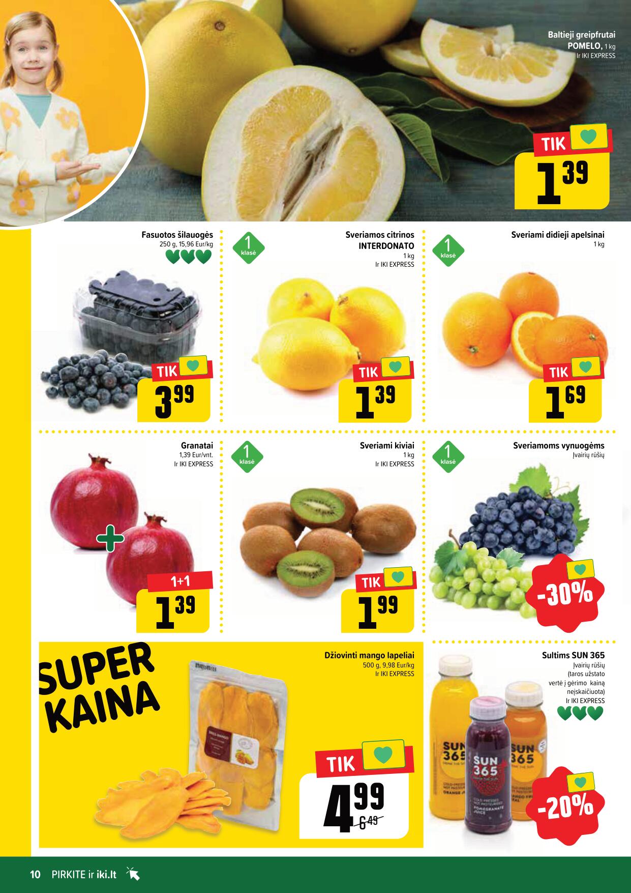 Naujausias IKI kaininis katalogas 2023.10.30 - 2023.11.05