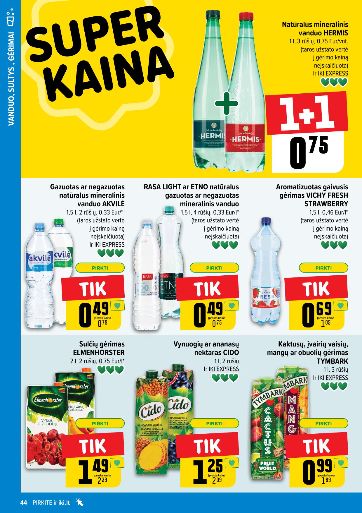 Naujausias IKI kaininis katalogas 2024.10.07 - 2024.10.13