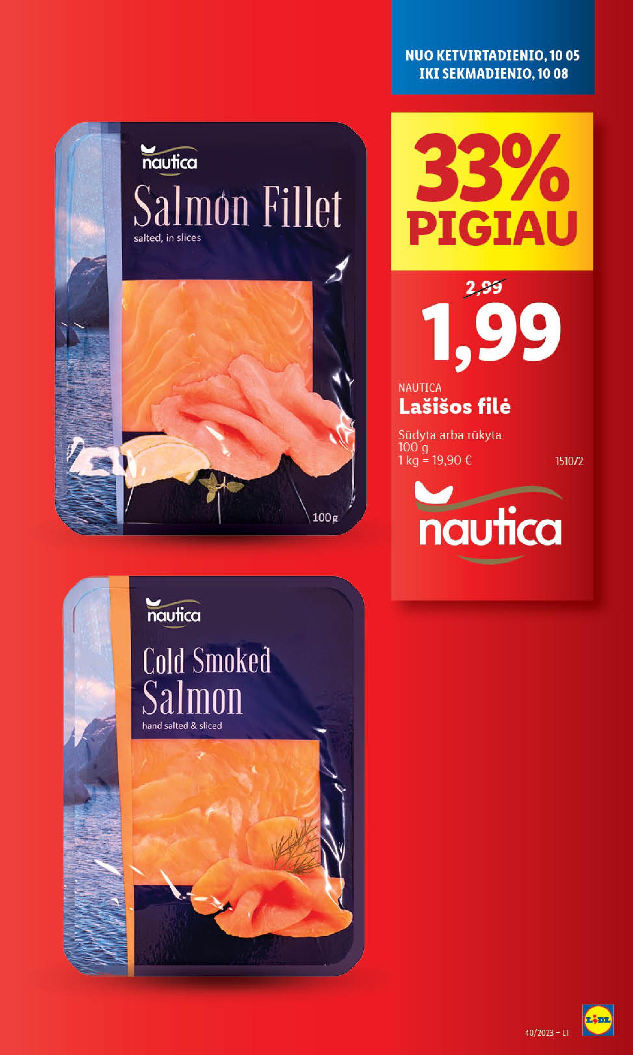 Naujausias LIDL kaininis katalogas 2023.10.02 - 2023.10.08
