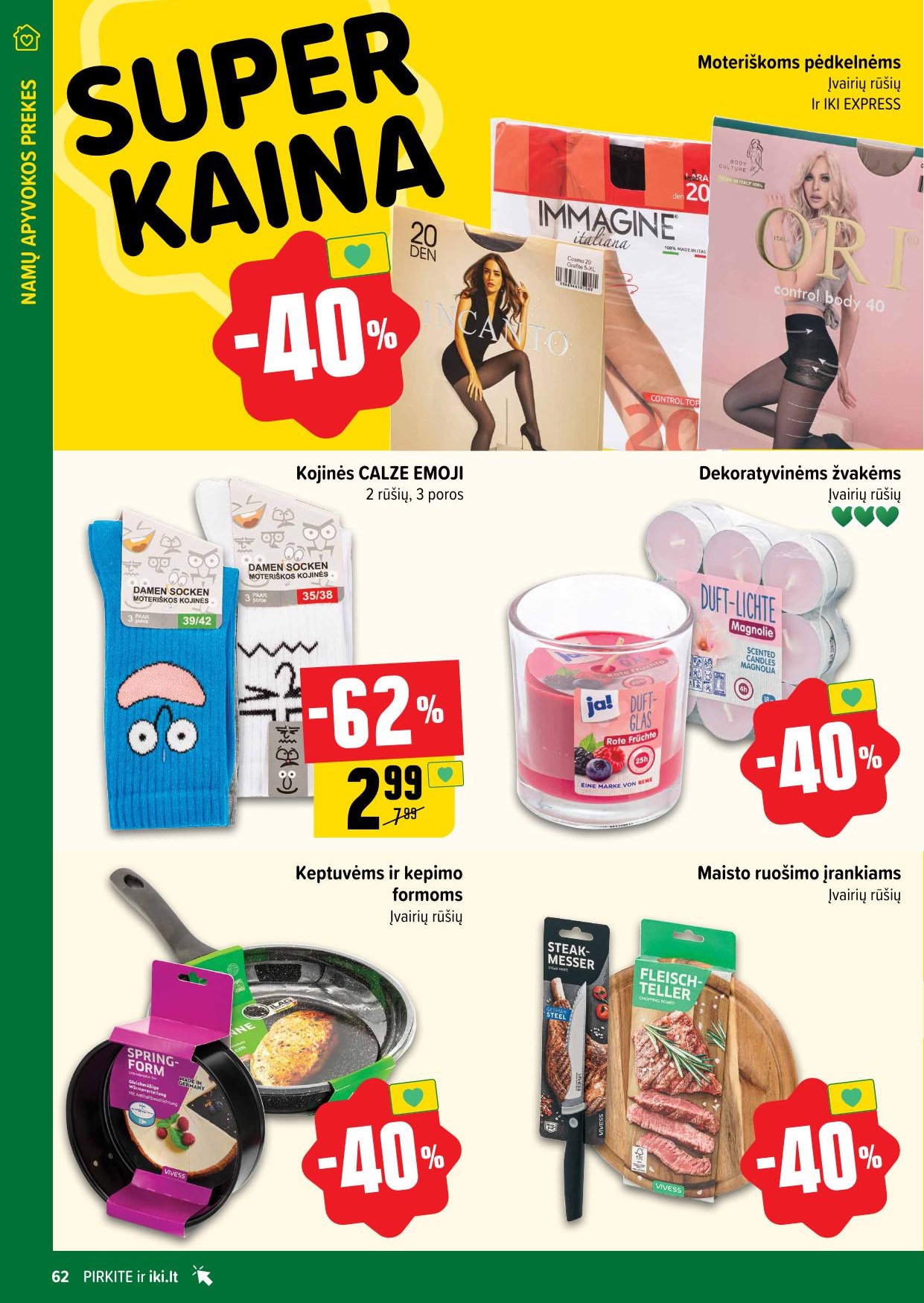 Naujausias IKI kaininis katalogas 2024.03.04 - 2024.03.10