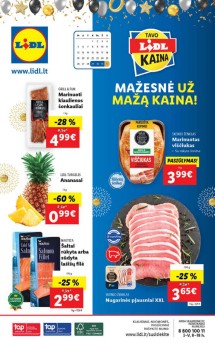 Naujausias LIDL kaininis katalogas 2022.12.26 - 2023.01.01