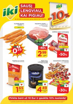 Naujausias IKI kaininis katalogas 2023.01.02 - 2023.01.08