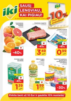 Naujausias IKI kaininis katalogas 2023.01.16 - 2023.01.22