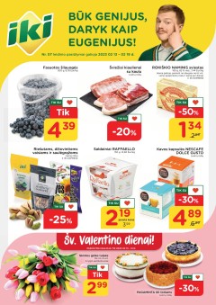 Naujausias IKI kaininis katalogas 2023.02.13 - 2023.02.19
