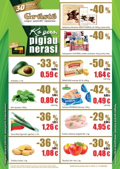 GRŪSTĖ ko gero pigiau nerasi 2023.03.17 - 2023.03.23