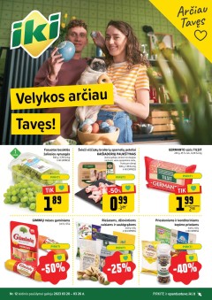 Naujausias IKI kaininis katalogas 2023.03.20 - 2023.03.26 