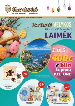 Naujas GRŪSTĖ leidinys Nr.9 nuo 2023.03.21 iki 2023.04.10